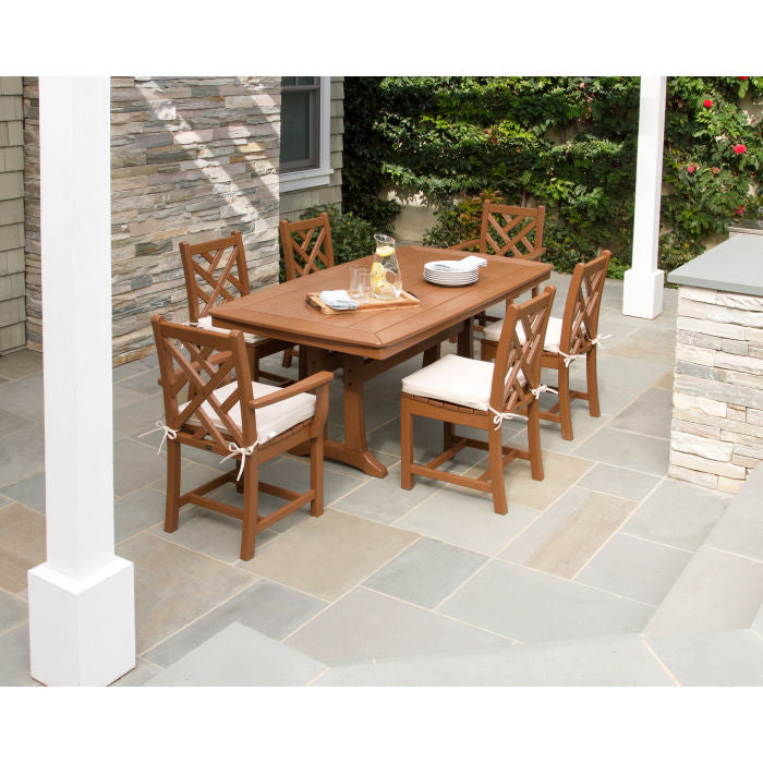 POLYWOOD 73&quot; Outdoor Dining Tables - Nautical Style