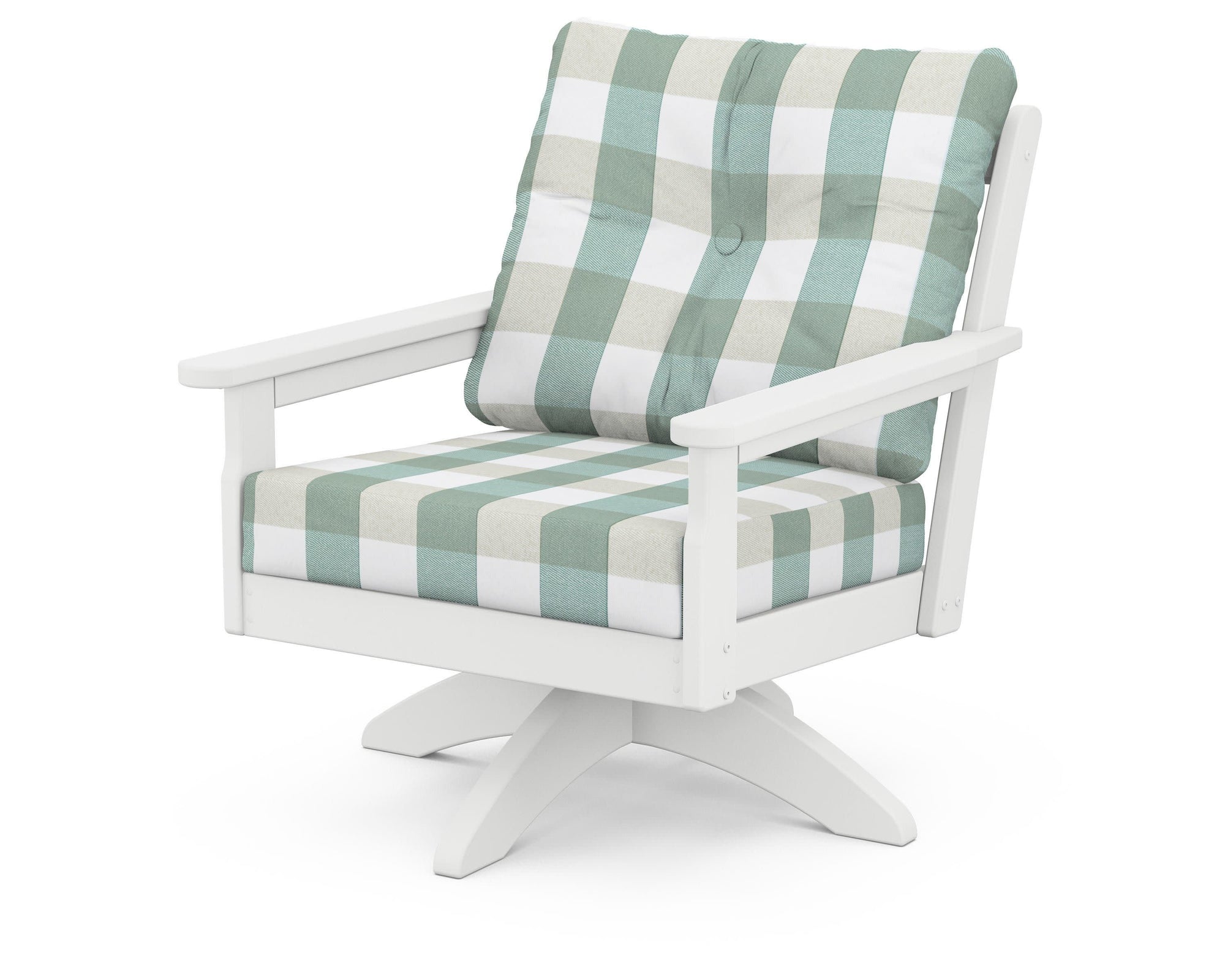 Polywood Vineyard Deep Seating Swivel Chair