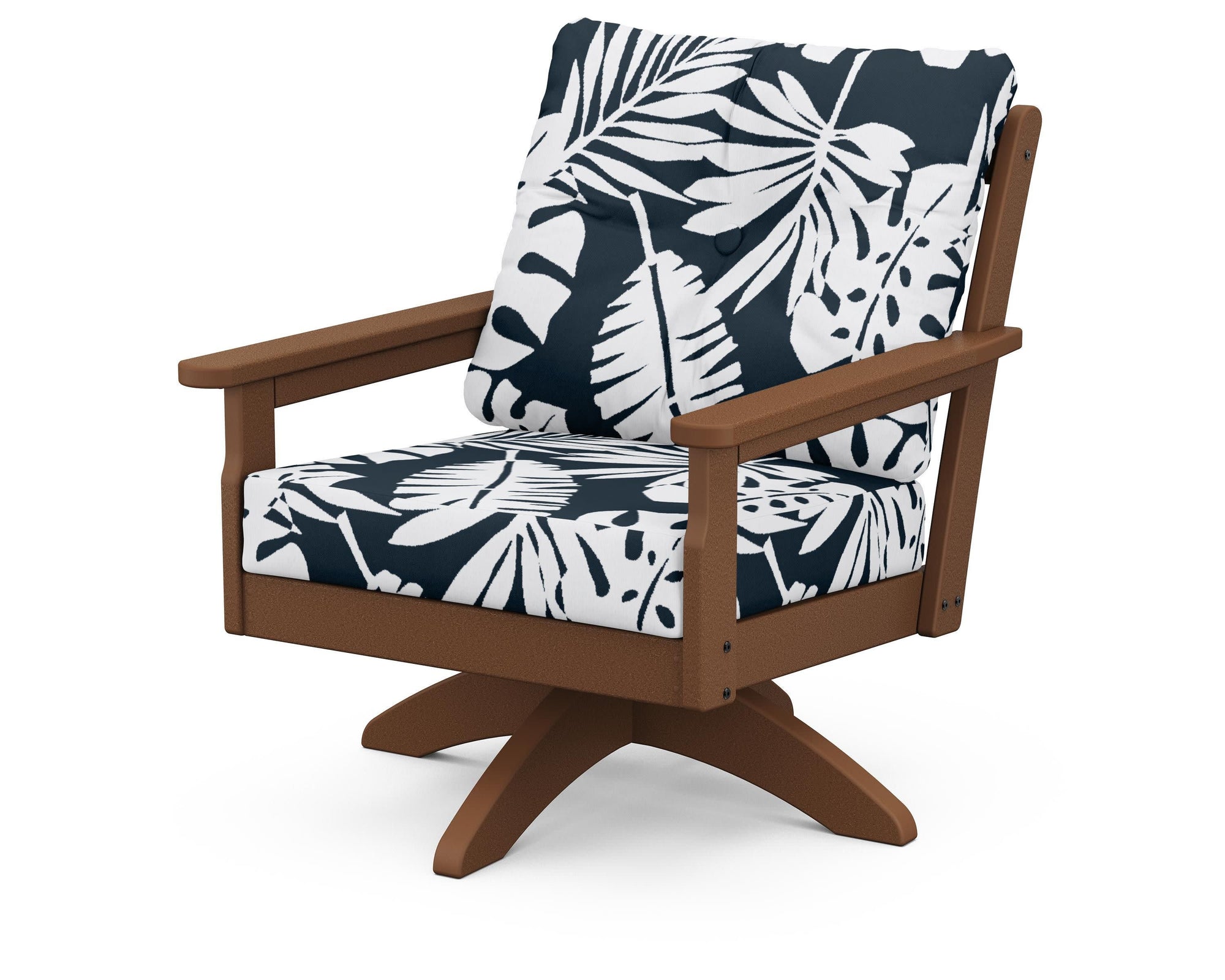 Polywood Vineyard Deep Seating Swivel Chair