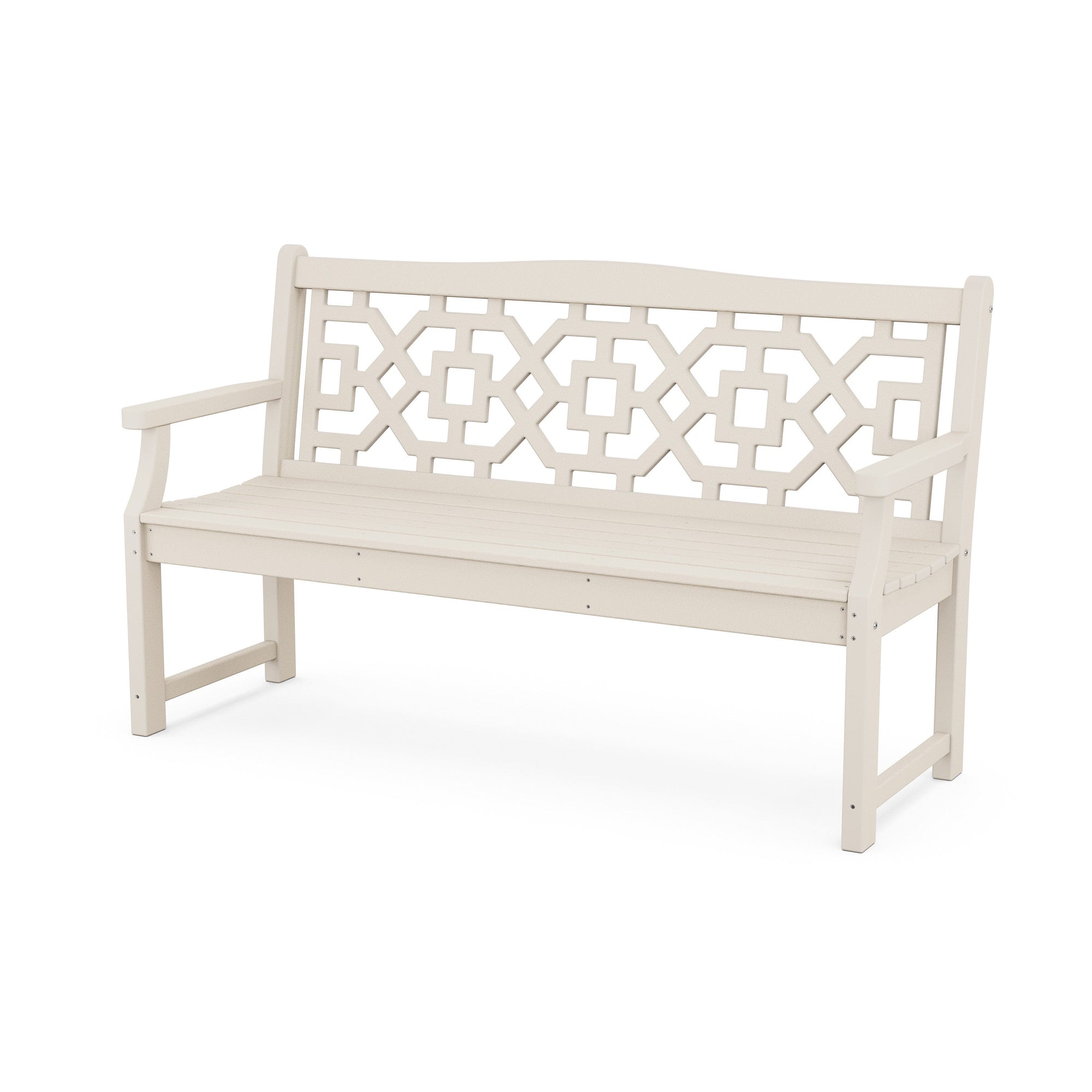 Polywood Chinoiserie 60" Garden Bench