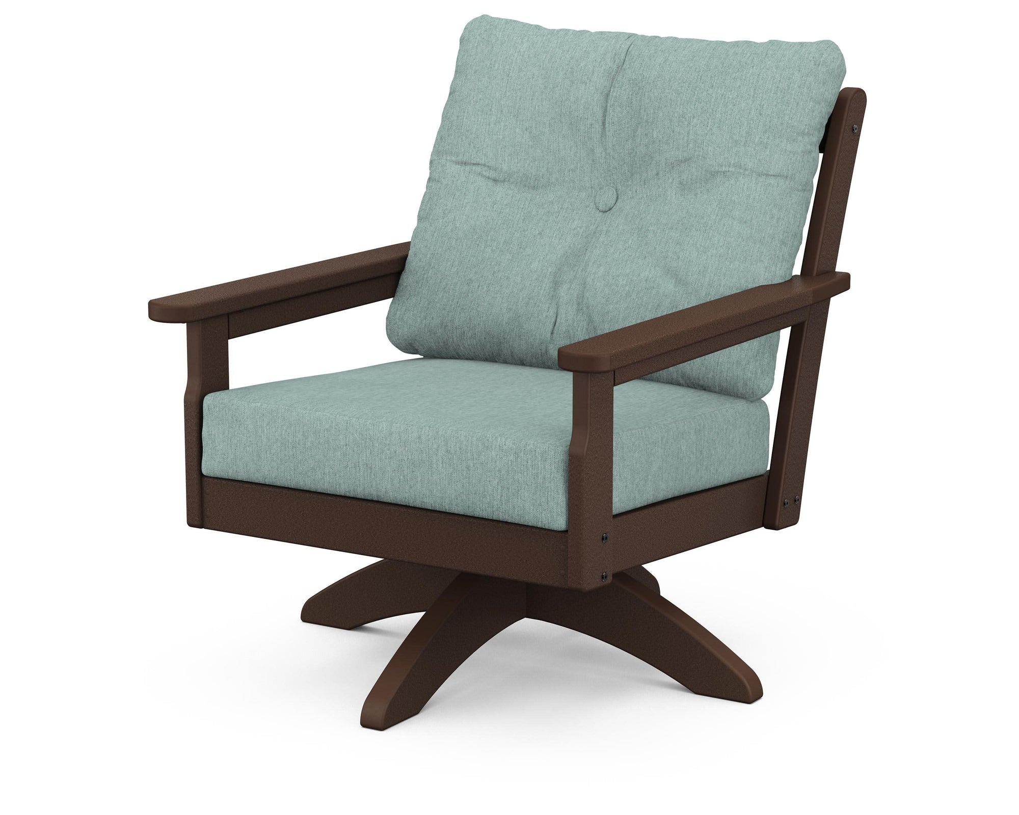 Polywood Vineyard Deep Seating Swivel Chair