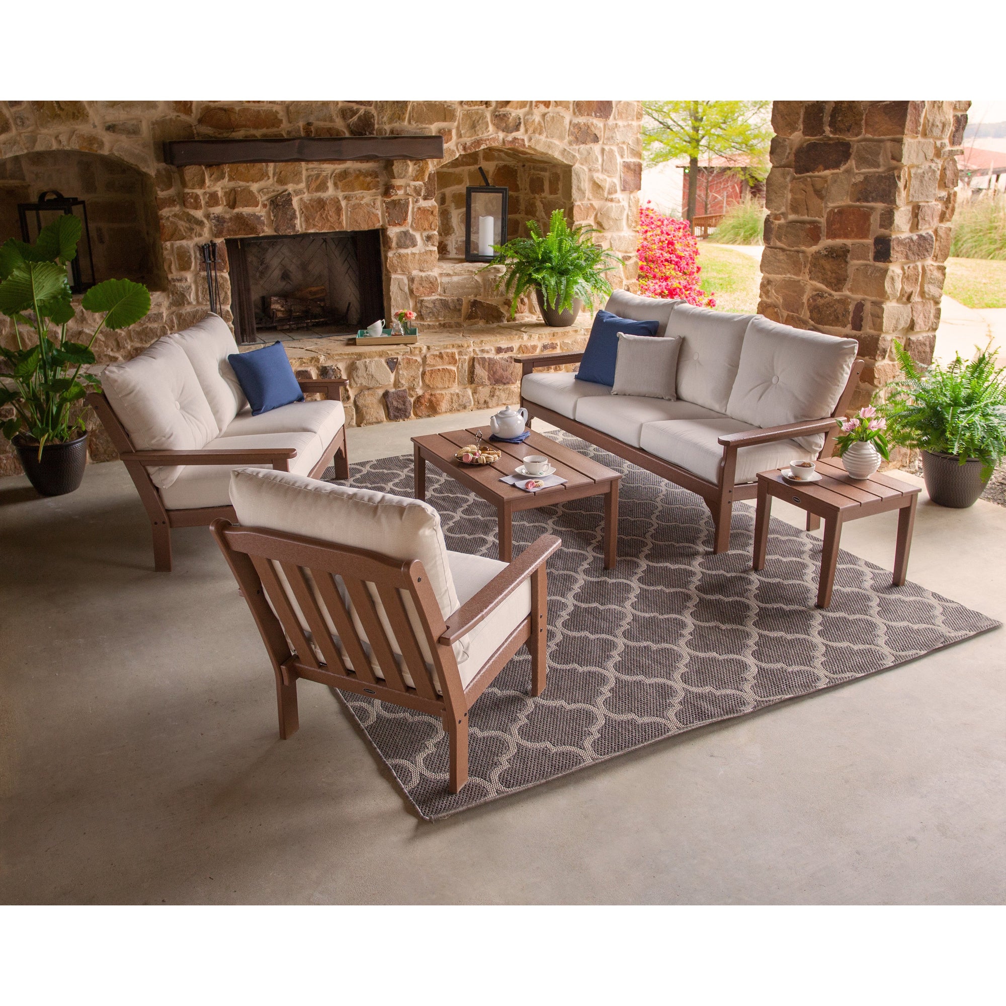 Polywood Vineyard Deep Seating Sofa