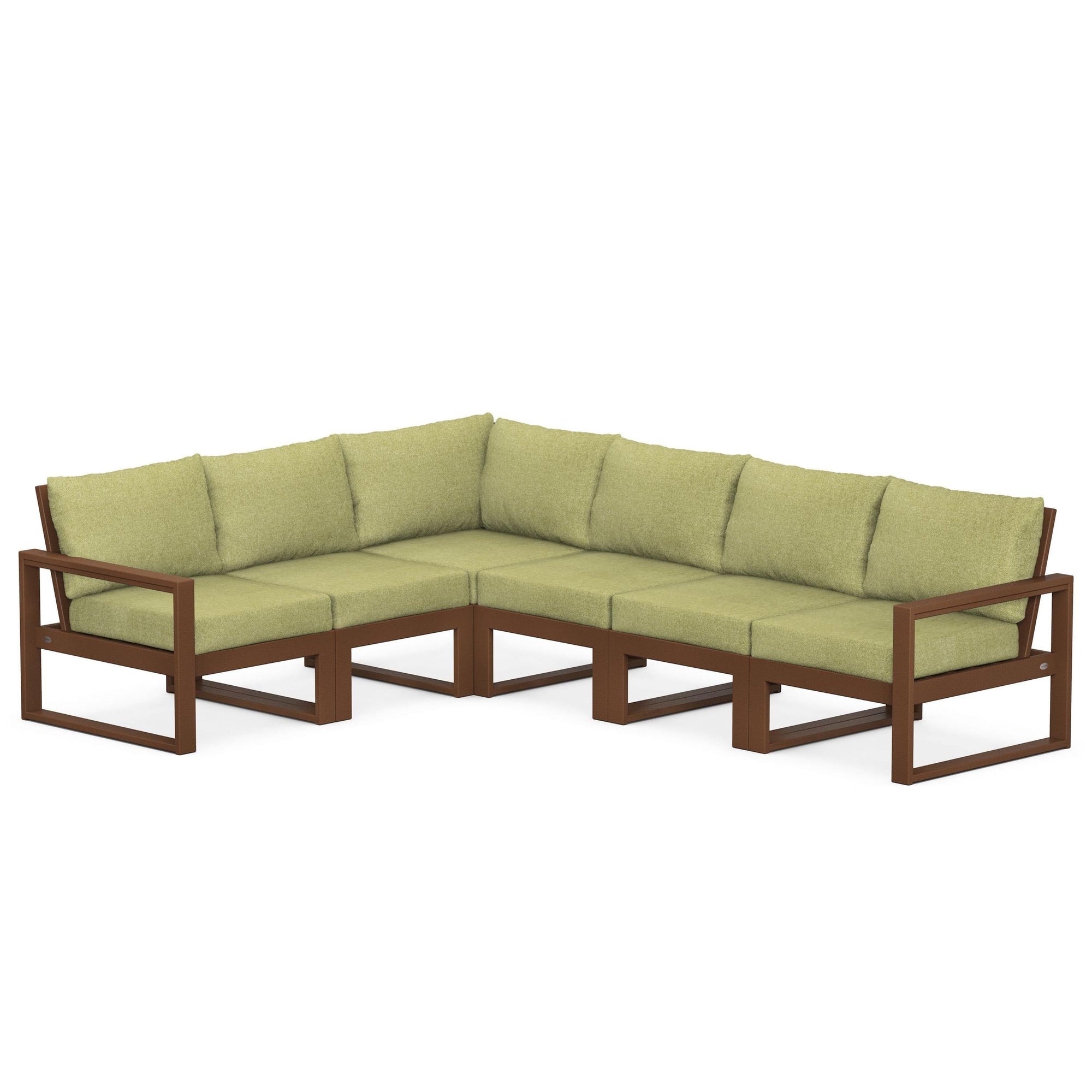 Polywood EDGE 6-Piece Modular Deep Seating Set