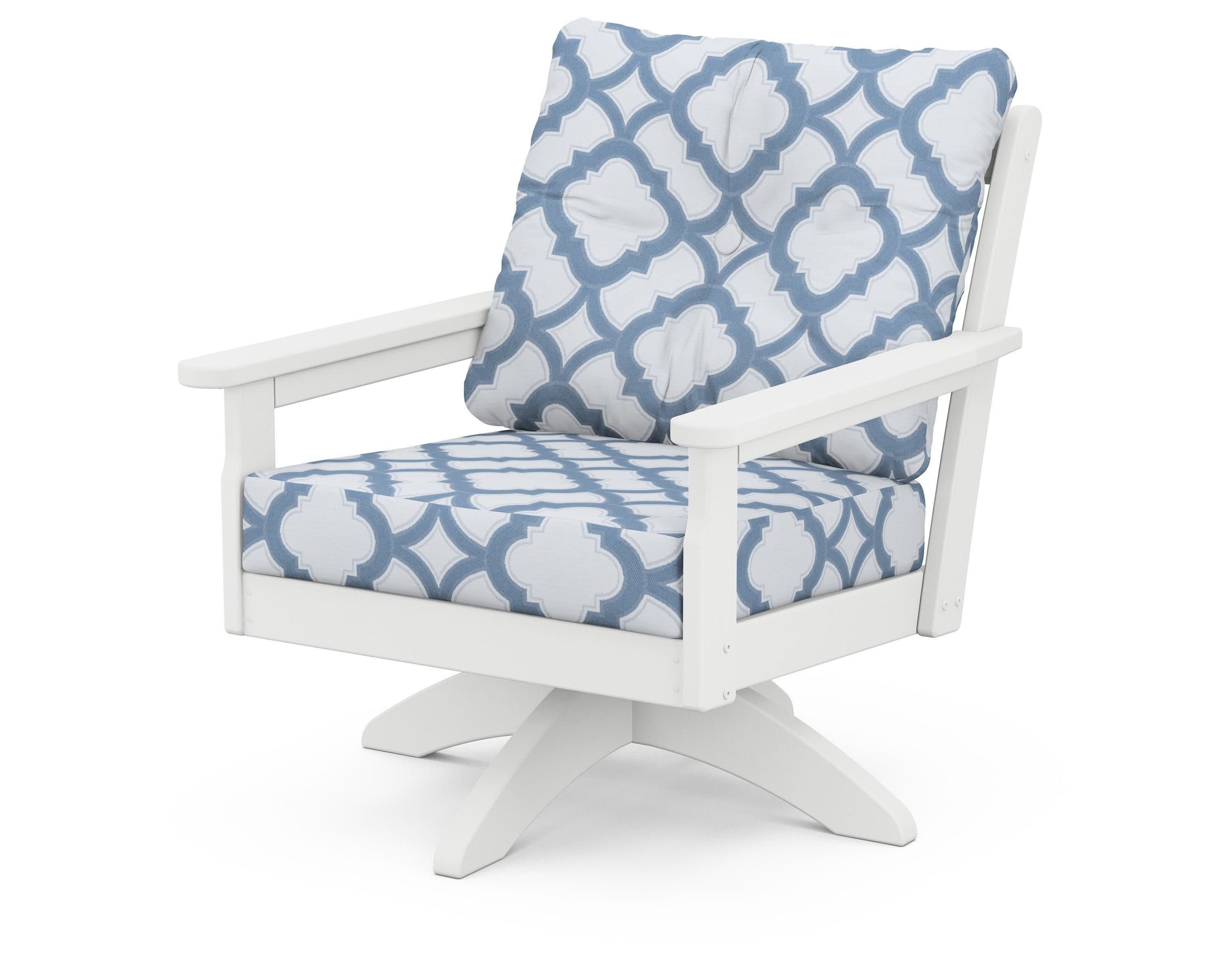 Polywood Vineyard Deep Seating Swivel Chair