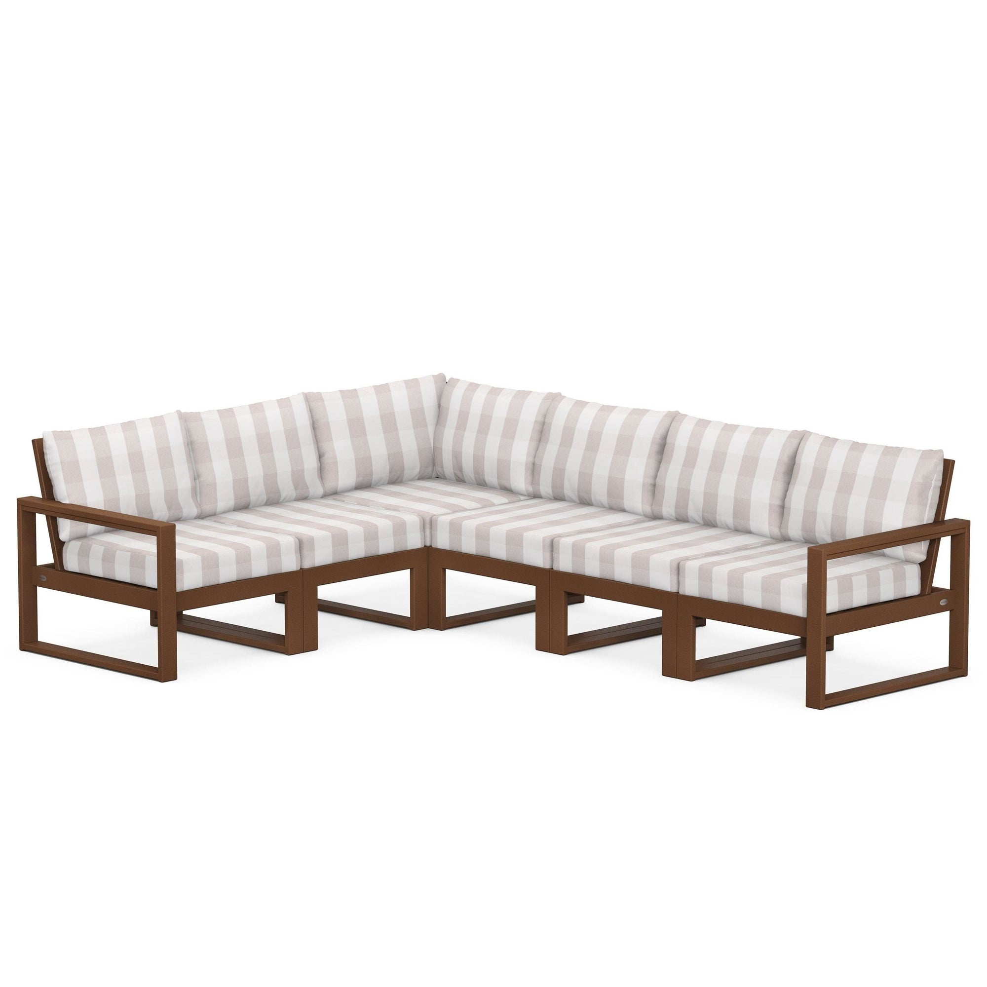 Polywood EDGE 6-Piece Modular Deep Seating Set