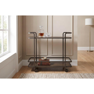 Smoked Bronze 42" Bar Cart — view 1