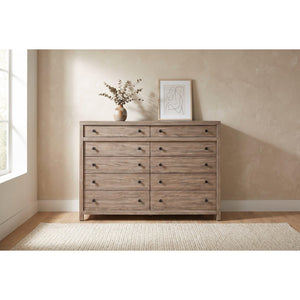 Dwell Latte 68" 10-Drawer Dresser — view 1