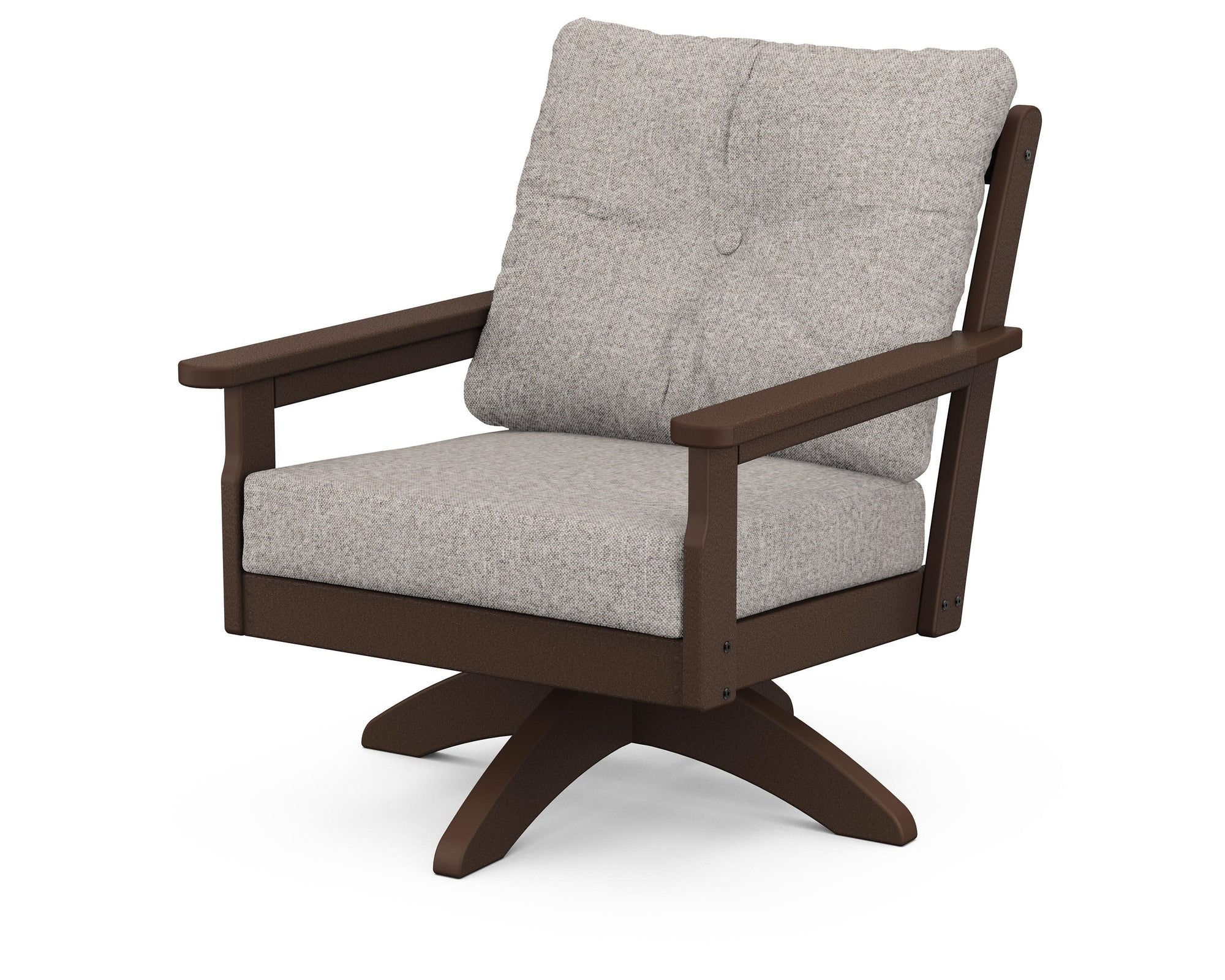 Polywood Vineyard Deep Seating Swivel Chair