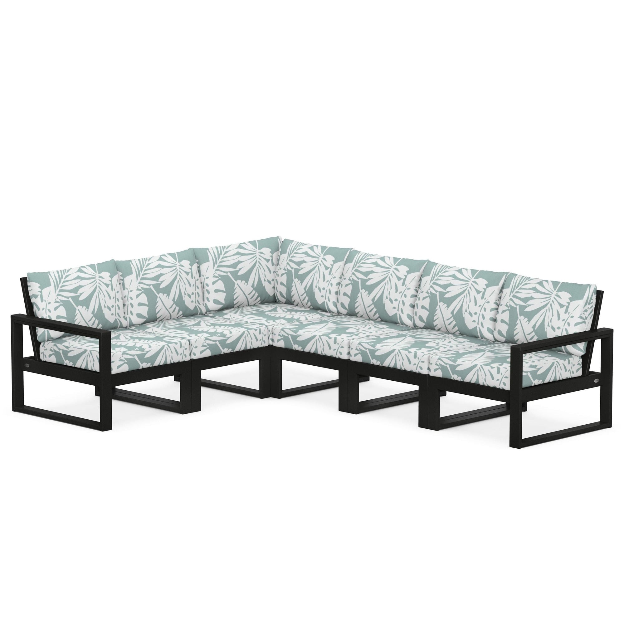 Polywood EDGE 6-Piece Modular Deep Seating Set