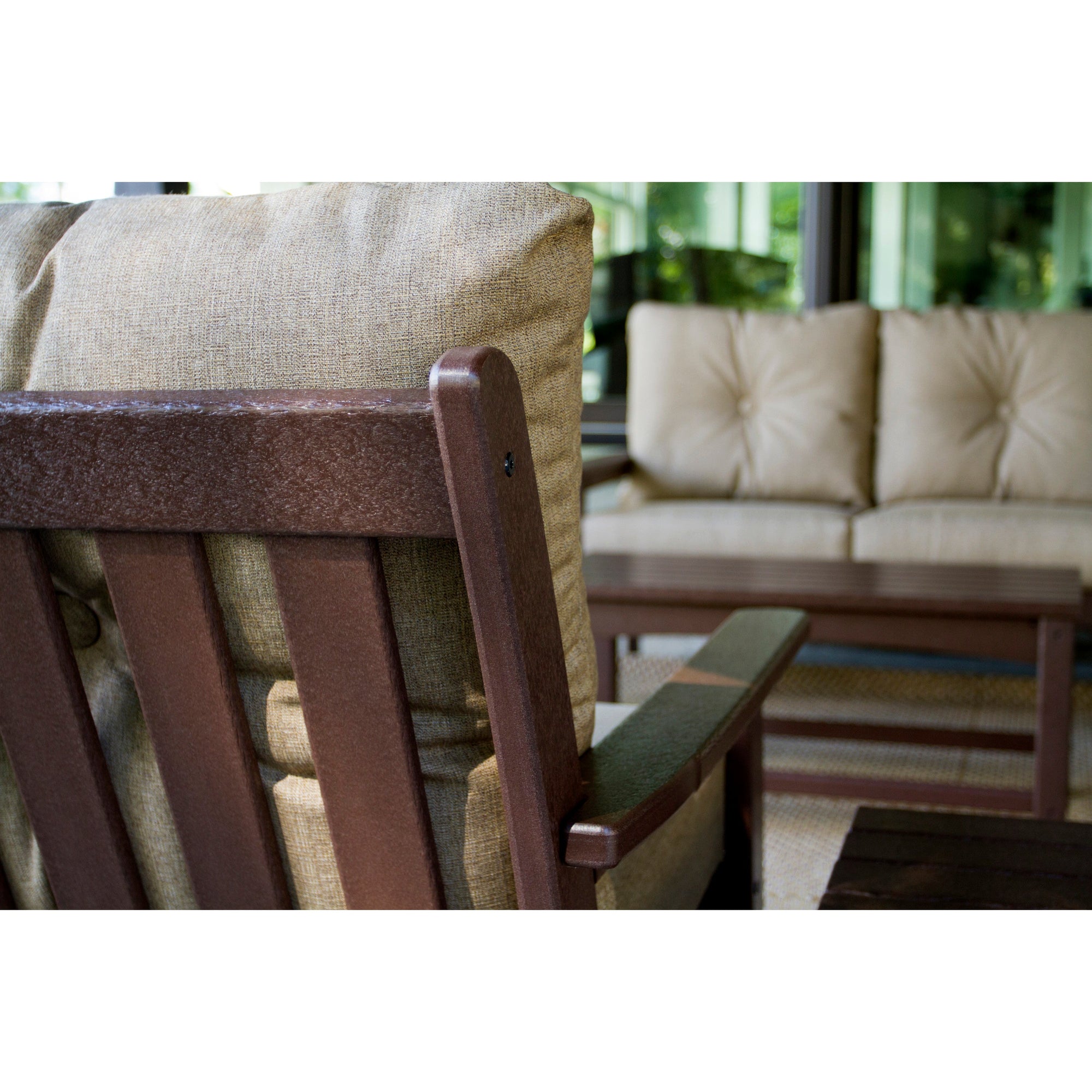 Polywood Vineyard Deep Seating Loveseat