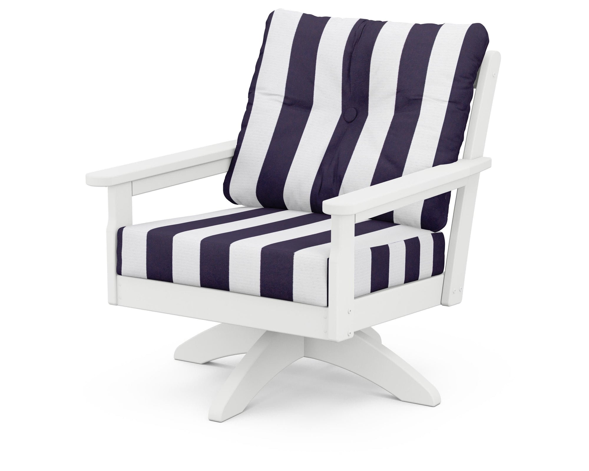 Polywood Vineyard Deep Seating Swivel Chair