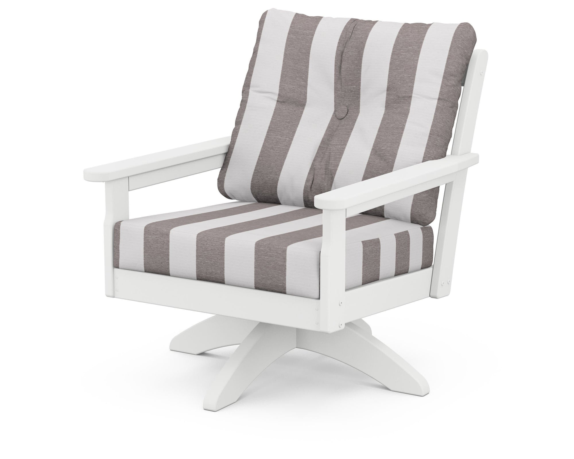 Polywood Vineyard Deep Seating Swivel Chair