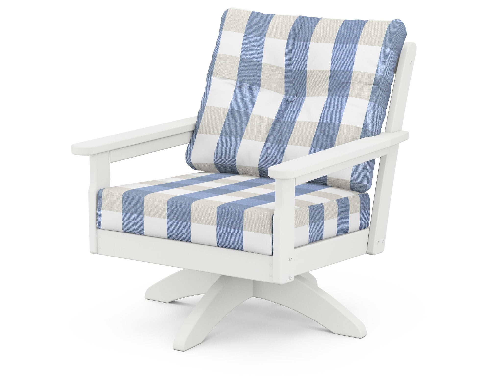 Polywood Vineyard Deep Seating Swivel Chair