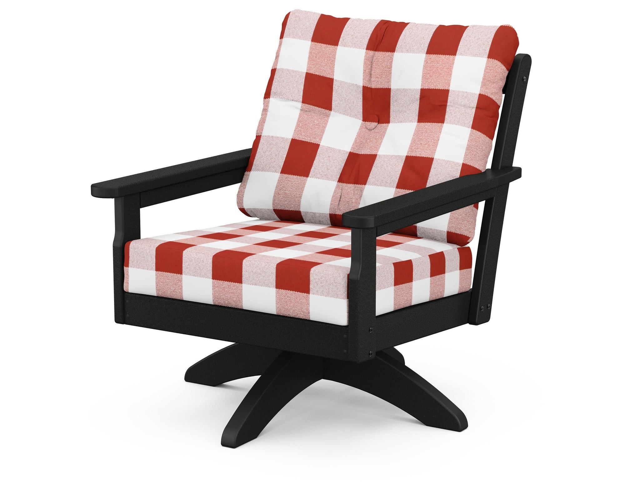 Polywood Vineyard Deep Seating Swivel Chair