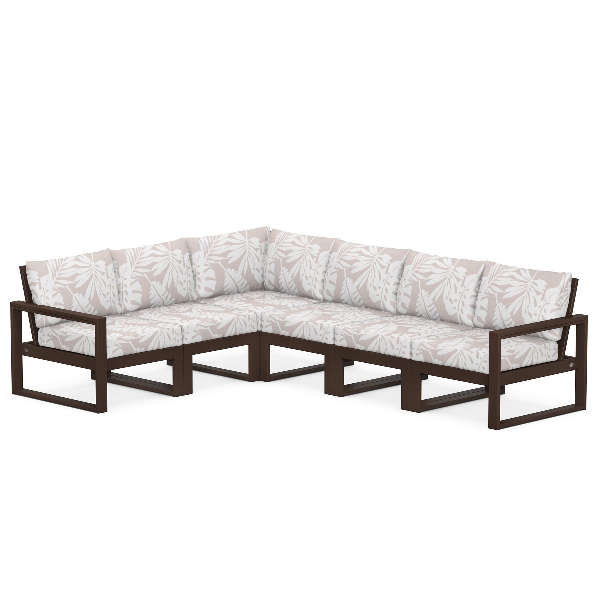 Polywood EDGE 6-Piece Modular Deep Seating Set