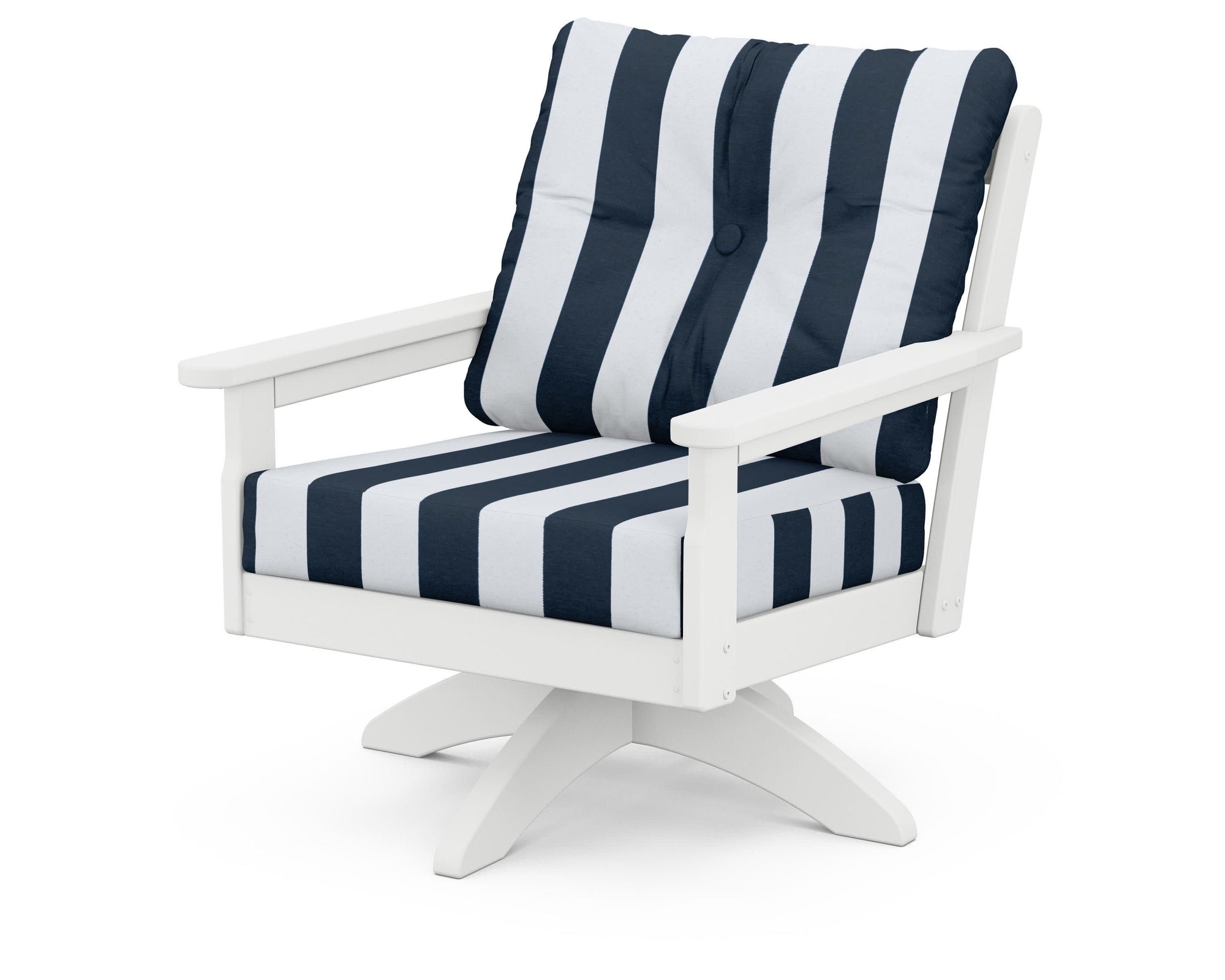 Polywood Vineyard Deep Seating Swivel Chair