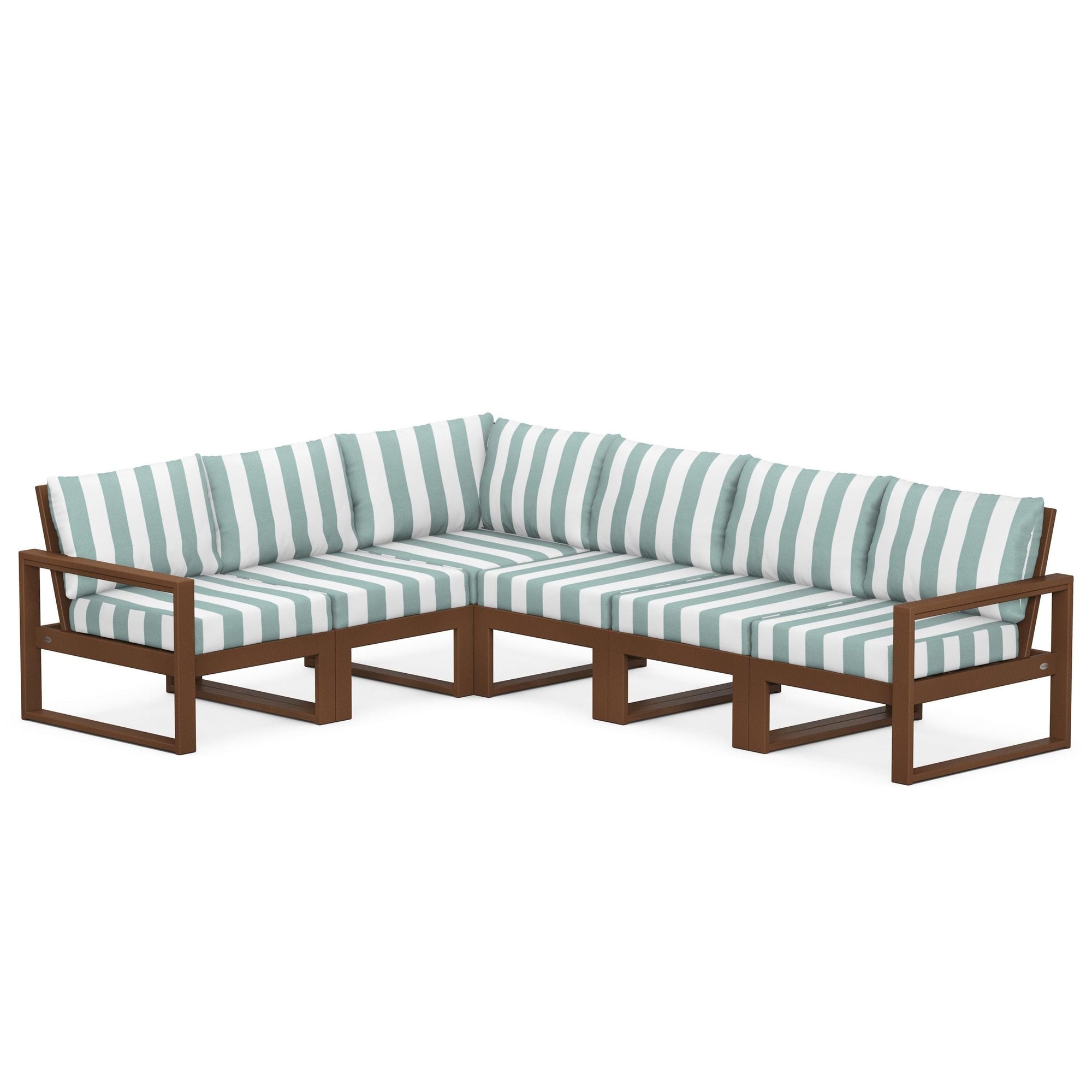 Polywood EDGE 6-Piece Modular Deep Seating Set