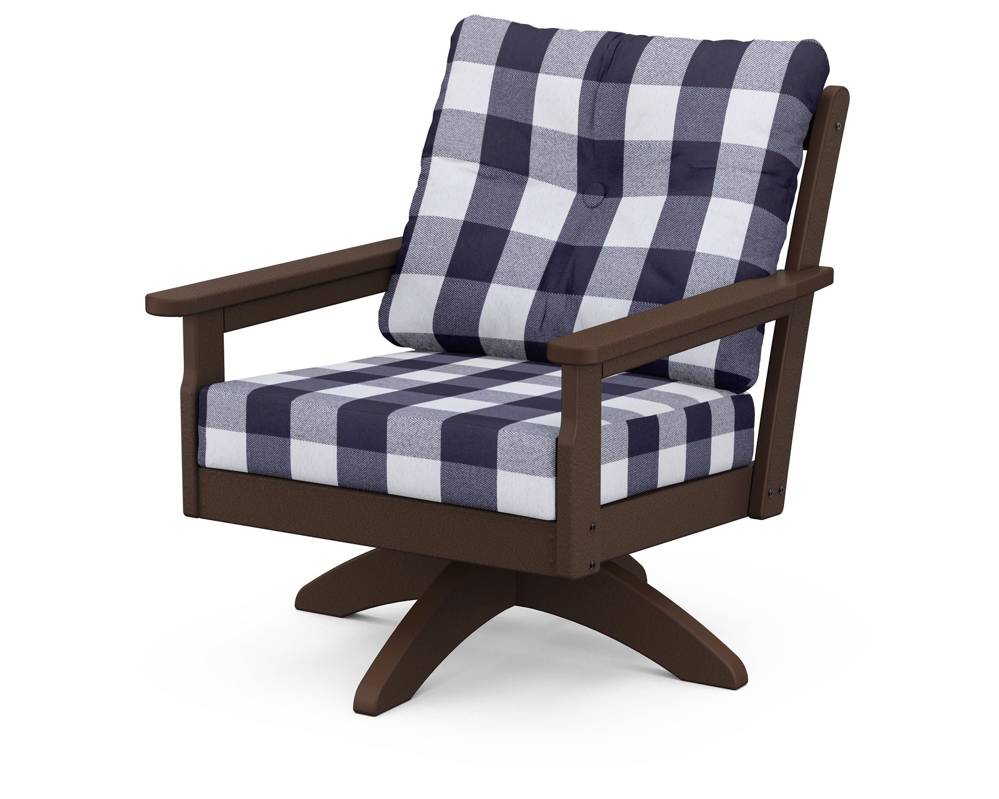 Polywood Vineyard Deep Seating Swivel Chair