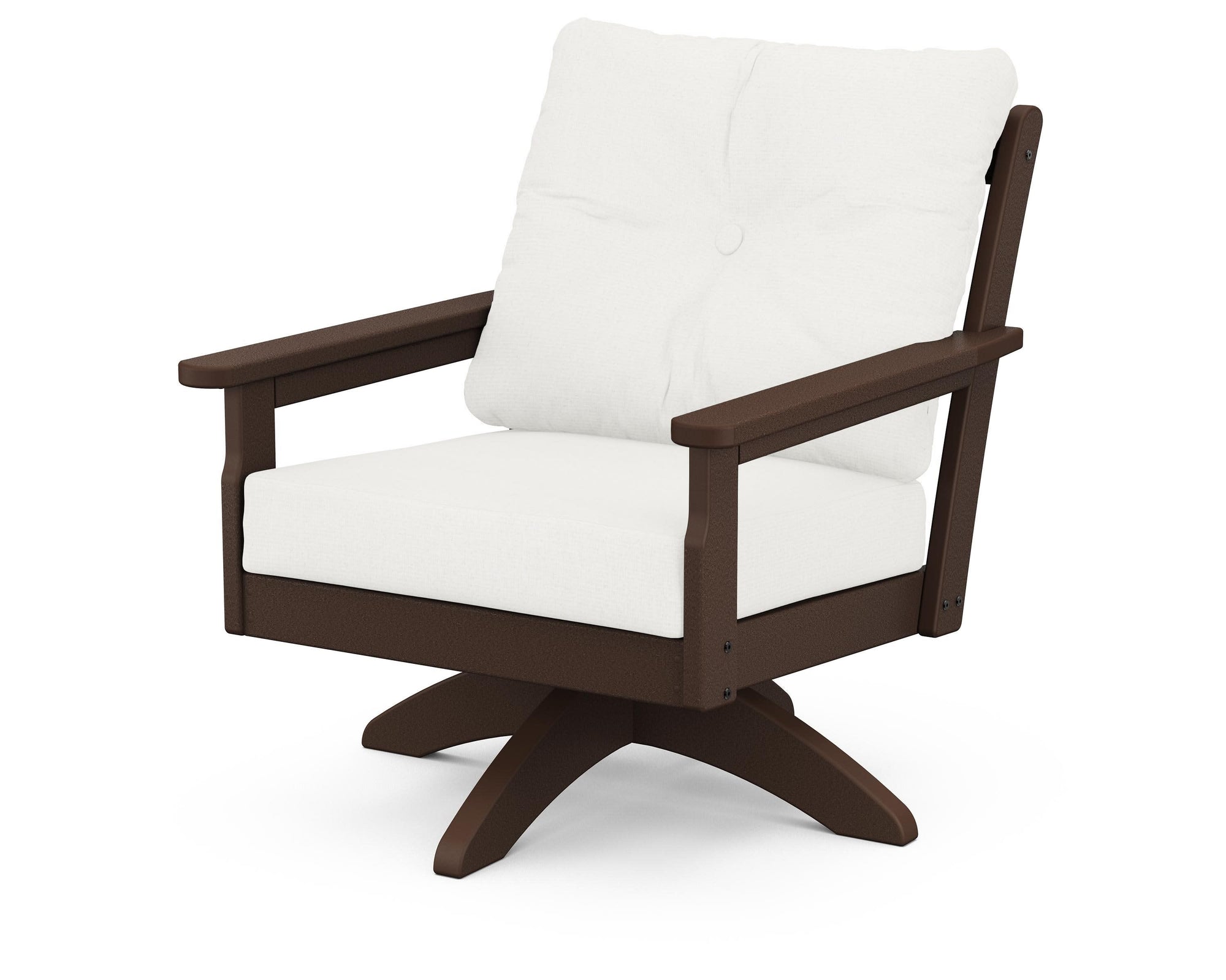 Polywood Vineyard Deep Seating Swivel Chair
