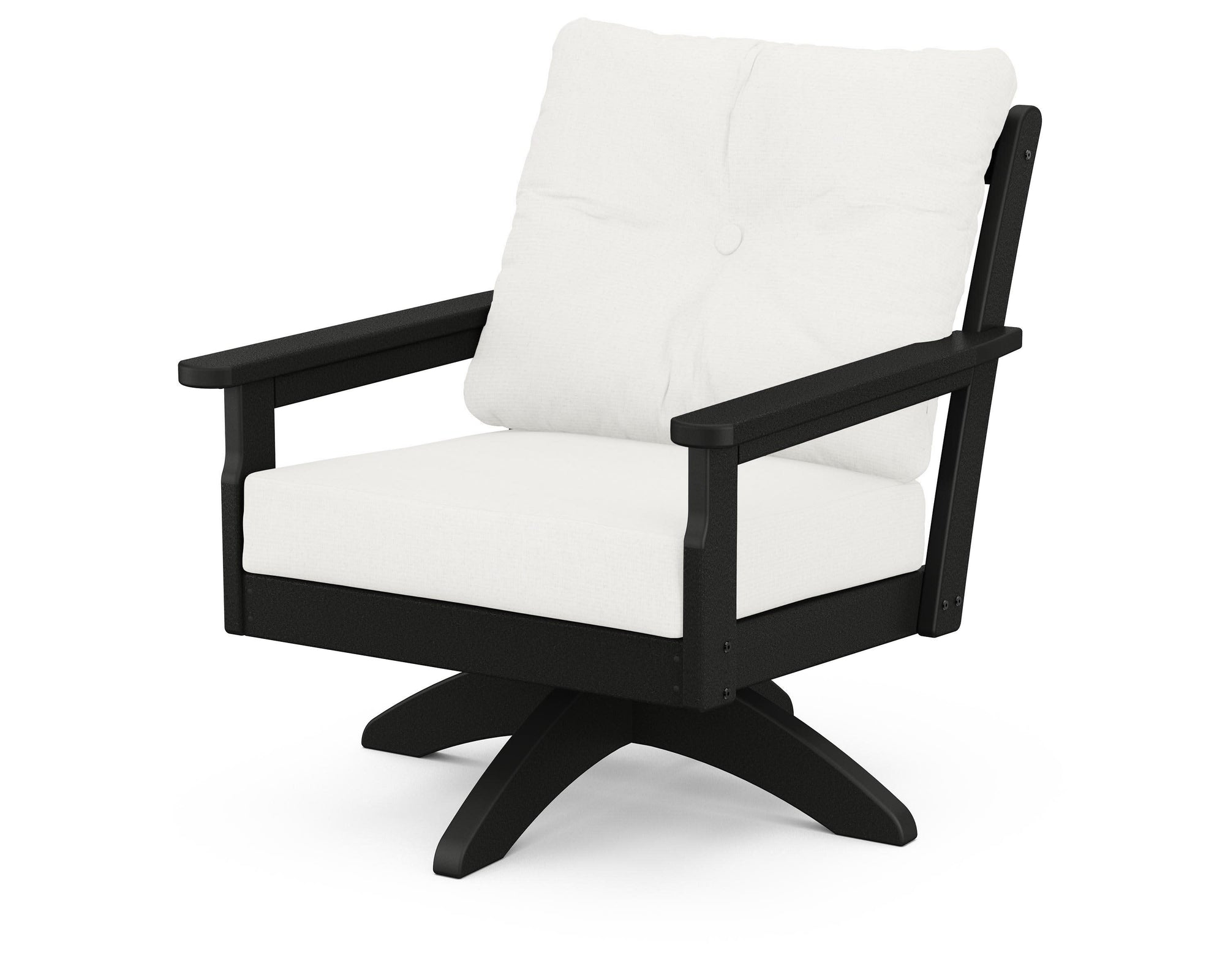 Polywood Vineyard Deep Seating Swivel Chair