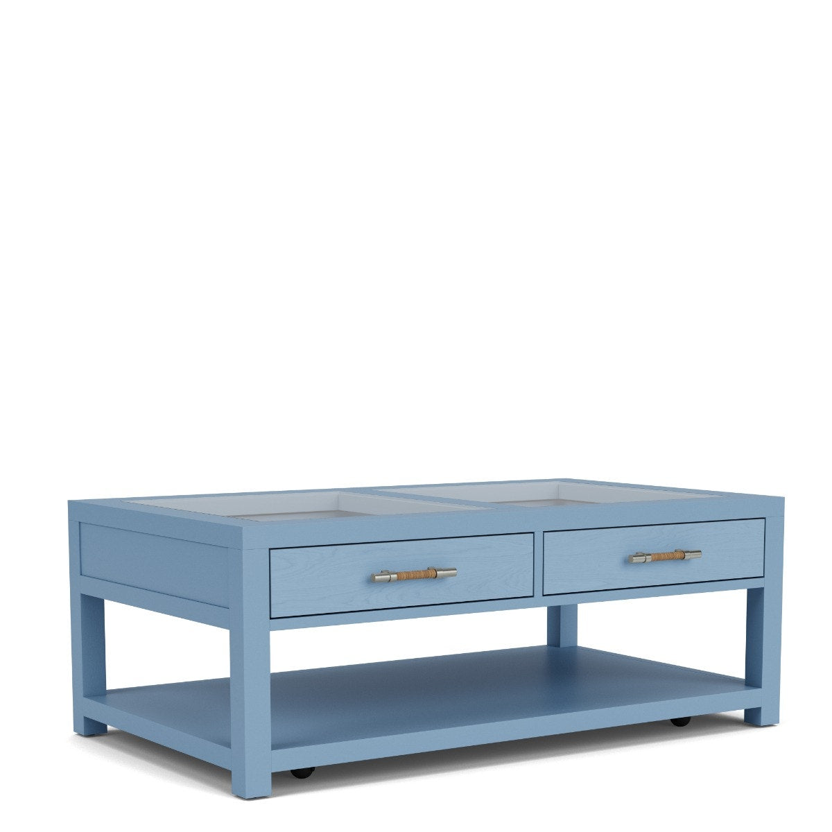 Hilton Head Coastal Blue 48" Coffee Table