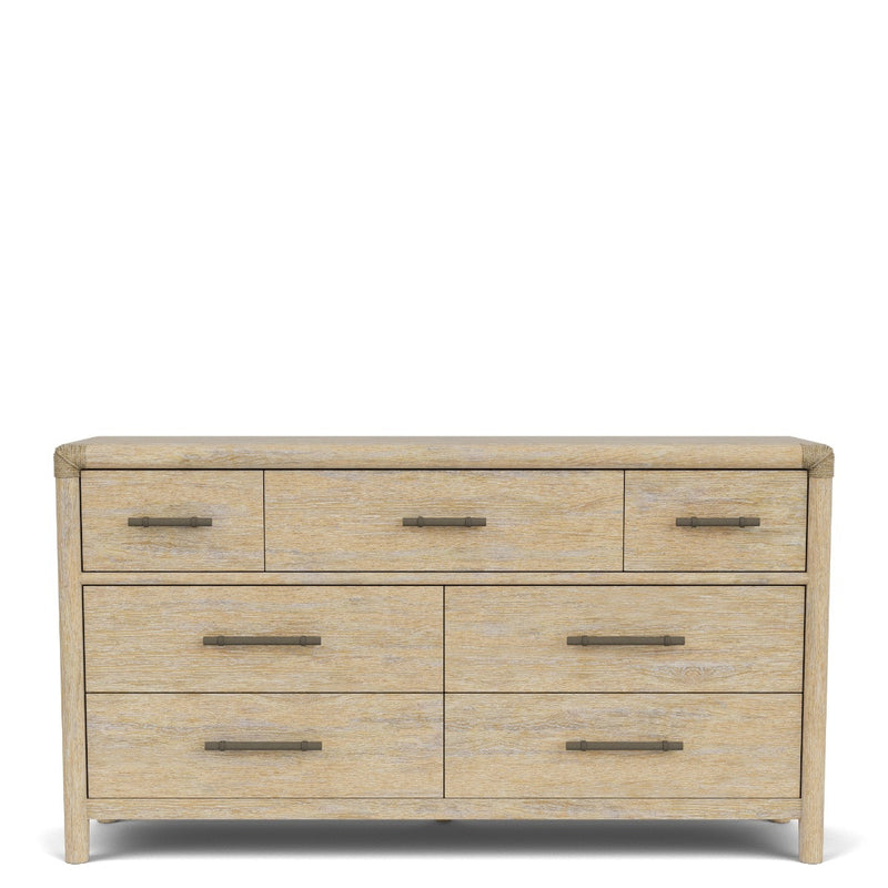 Hilton Head Coastal 66" 7 Drawer Dresser