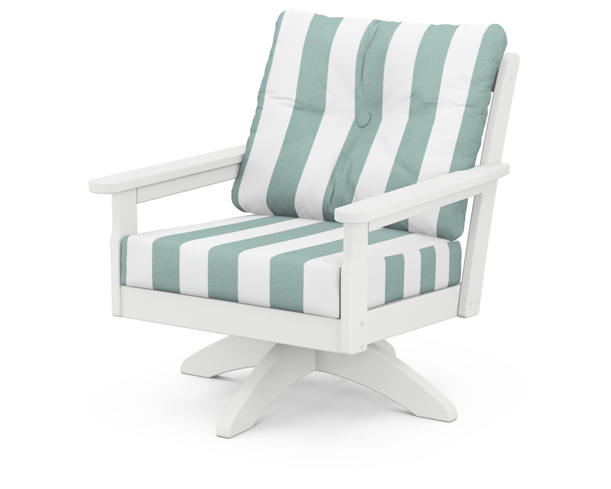 Polywood Vineyard Deep Seating Swivel Chair