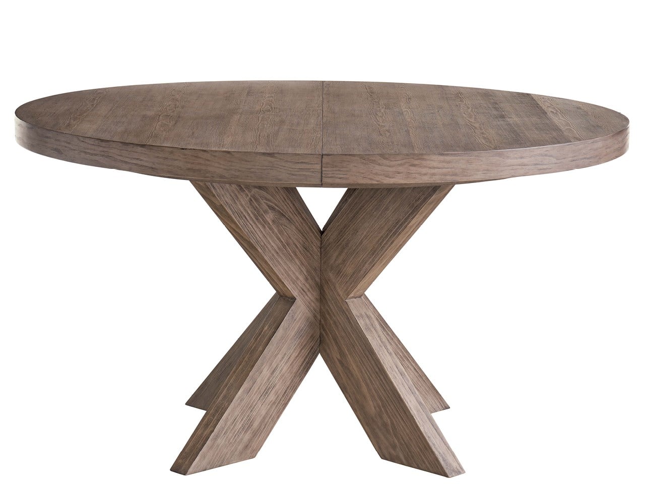 Dwell Latte 5-Pc Dining Set Round Extendable 54"-72"