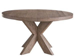 Dwell Latte 5-Pc Dining Set Round Extendable 54"-72" — view 2