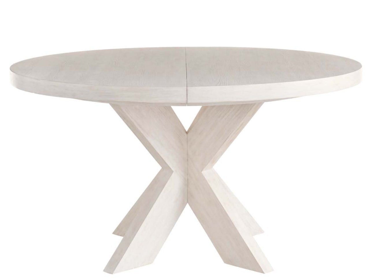 Dwell Glacier 5-Pc Dining Set Round Extendable 54"-72"