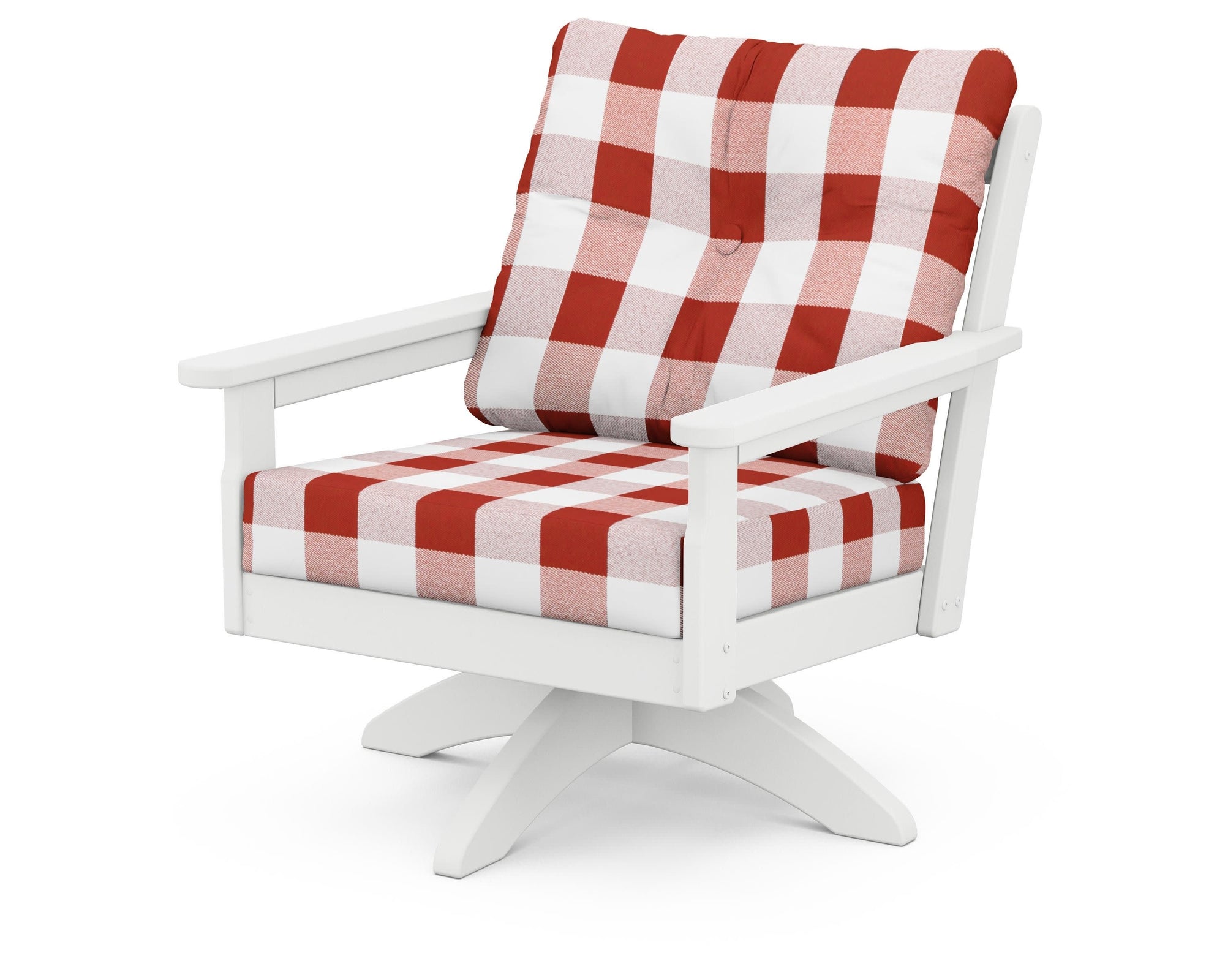 Polywood Vineyard Deep Seating Swivel Chair