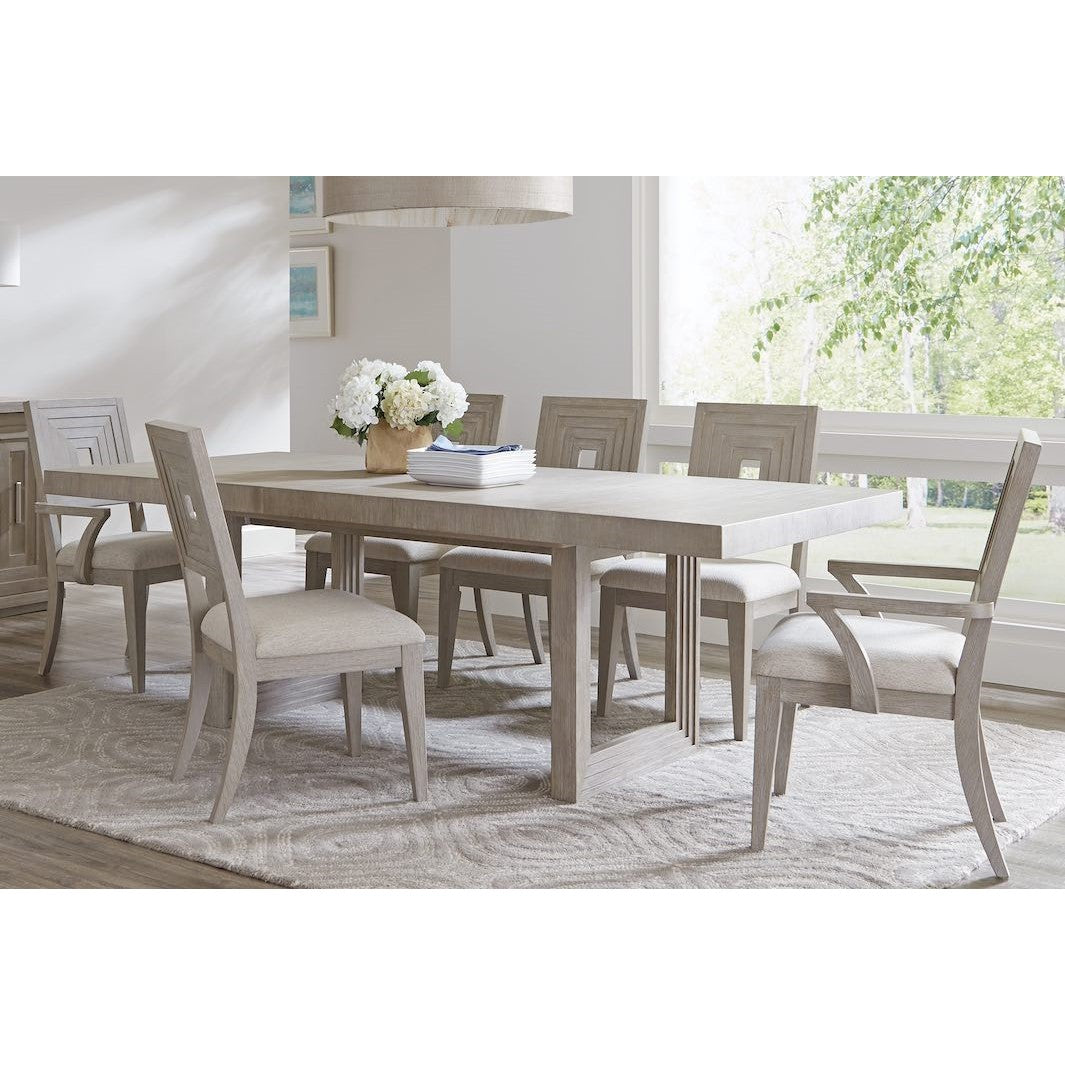 Stepstone Mist 7-Pc Dining Set Extendable (74-92