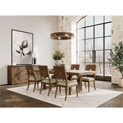 Stepstone Mink 7-Pc Dining Set Extendable (74-92