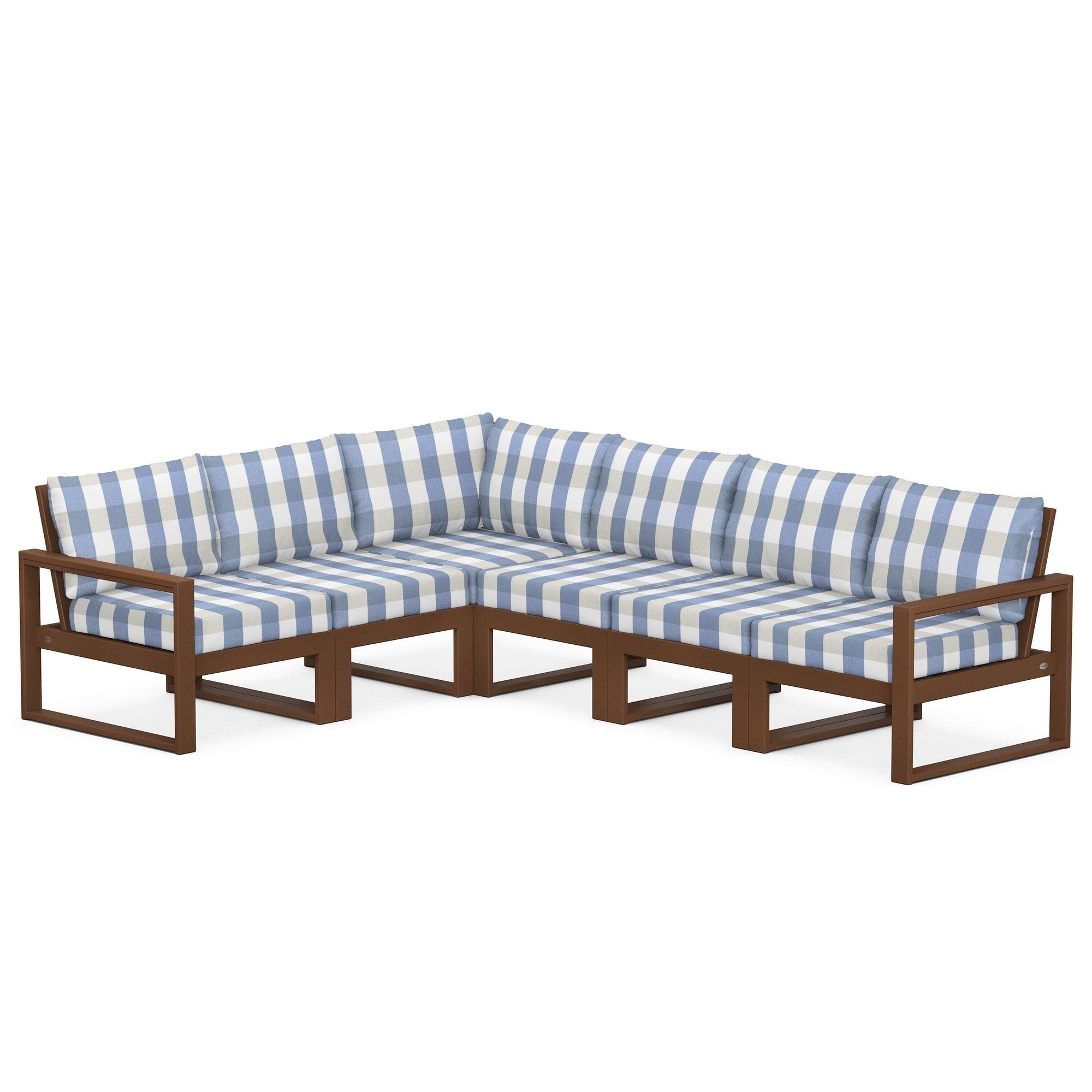 Polywood EDGE 6-Piece Modular Deep Seating Set