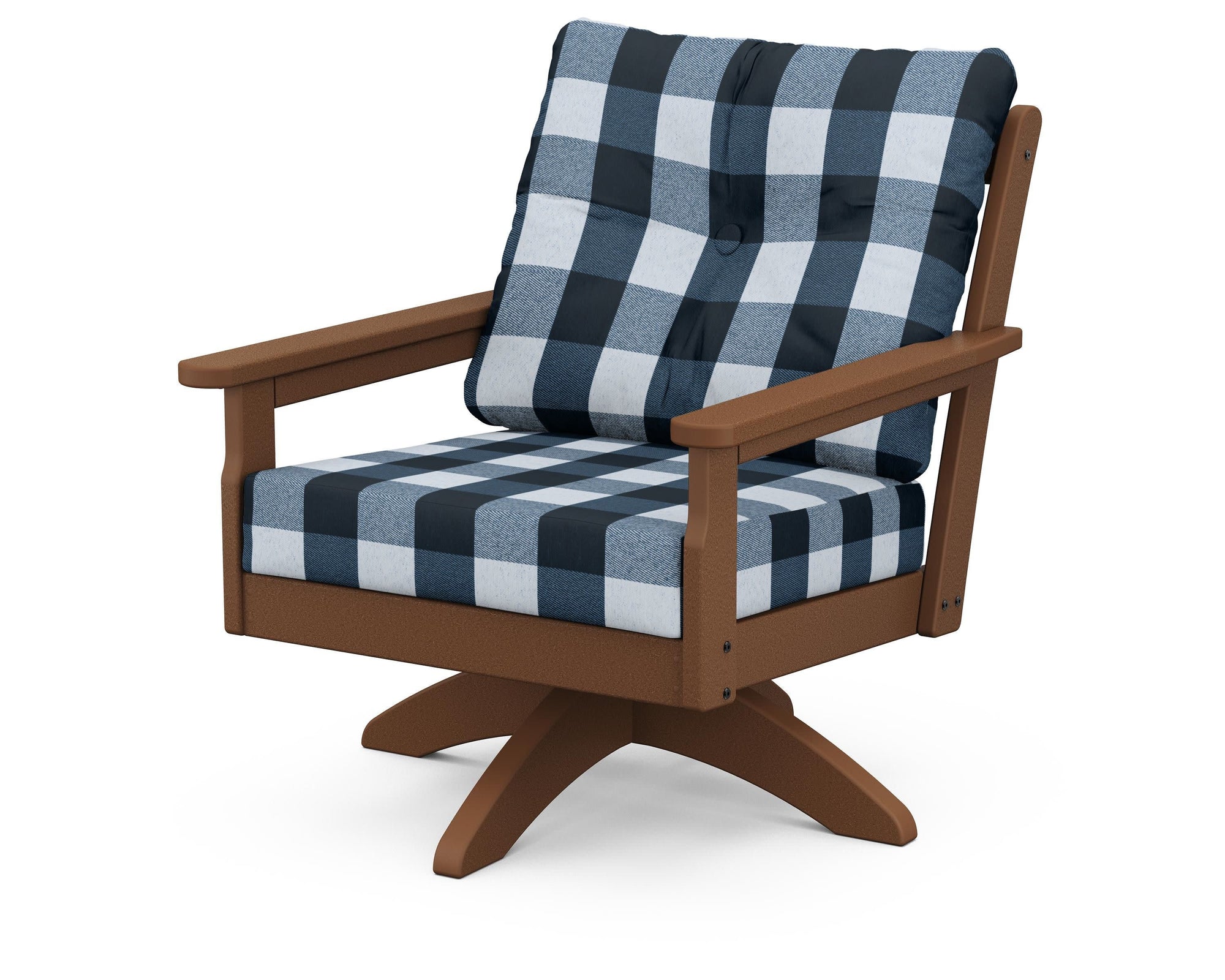 Polywood Vineyard Deep Seating Swivel Chair