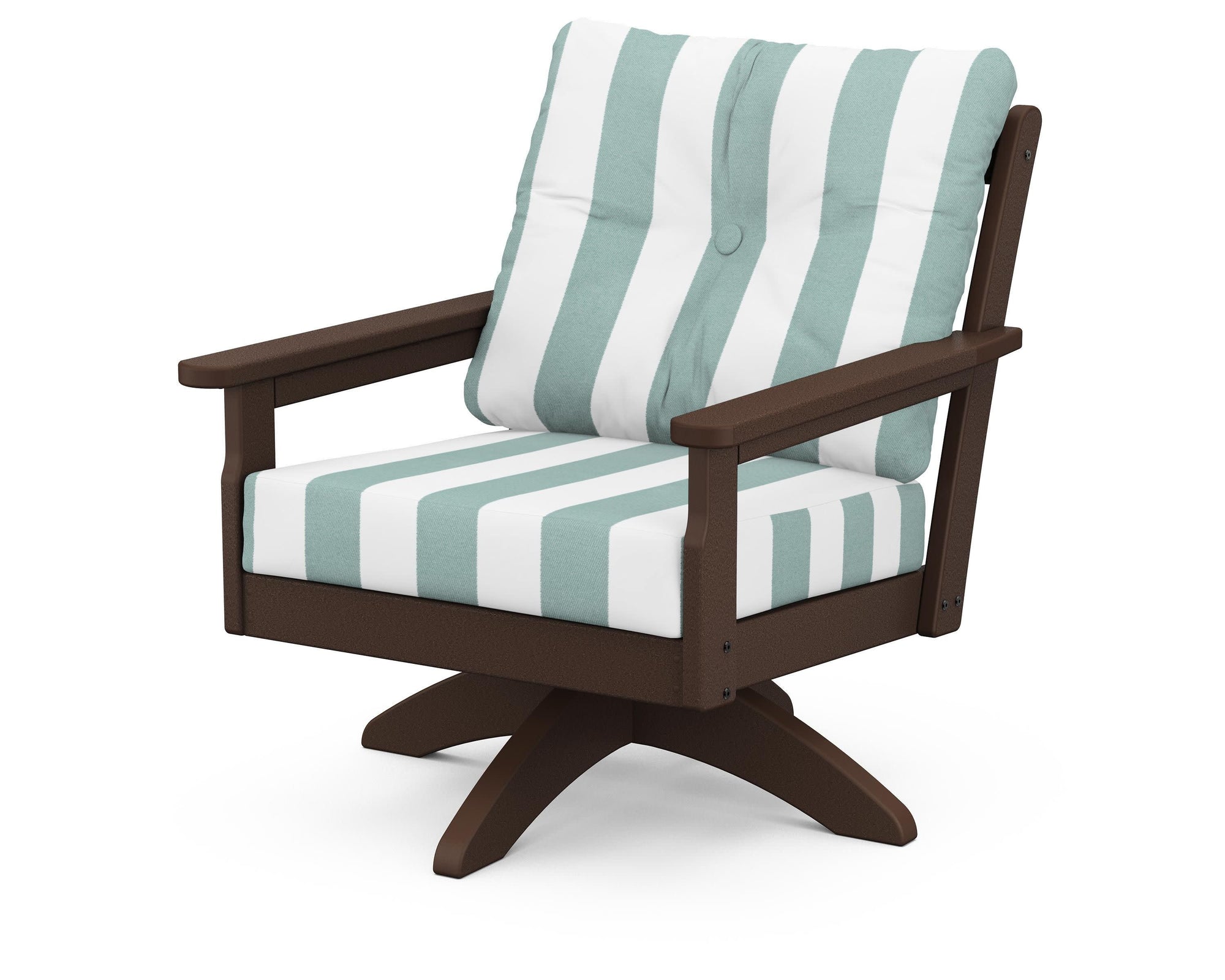 Polywood Vineyard Deep Seating Swivel Chair