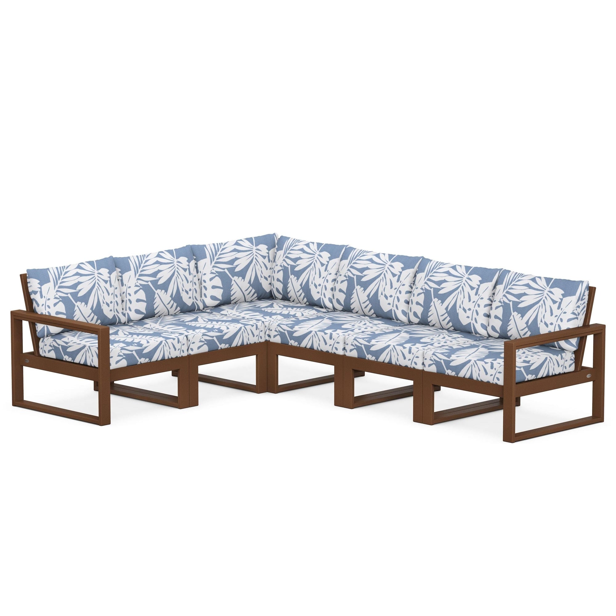 Polywood EDGE 6-Piece Modular Deep Seating Set