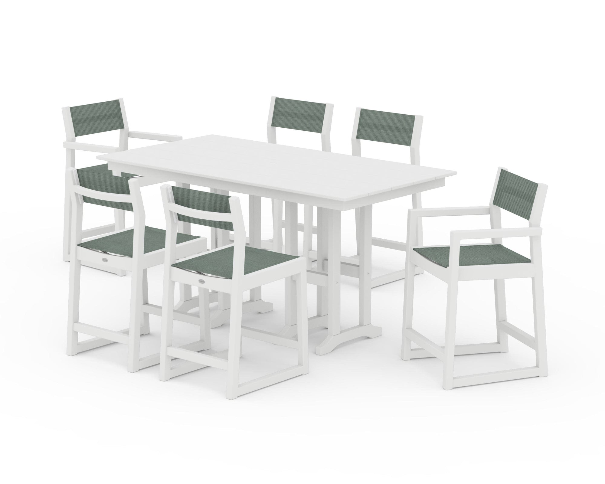 EDGE Sling 7-Piece Farmhouse Counter Set
