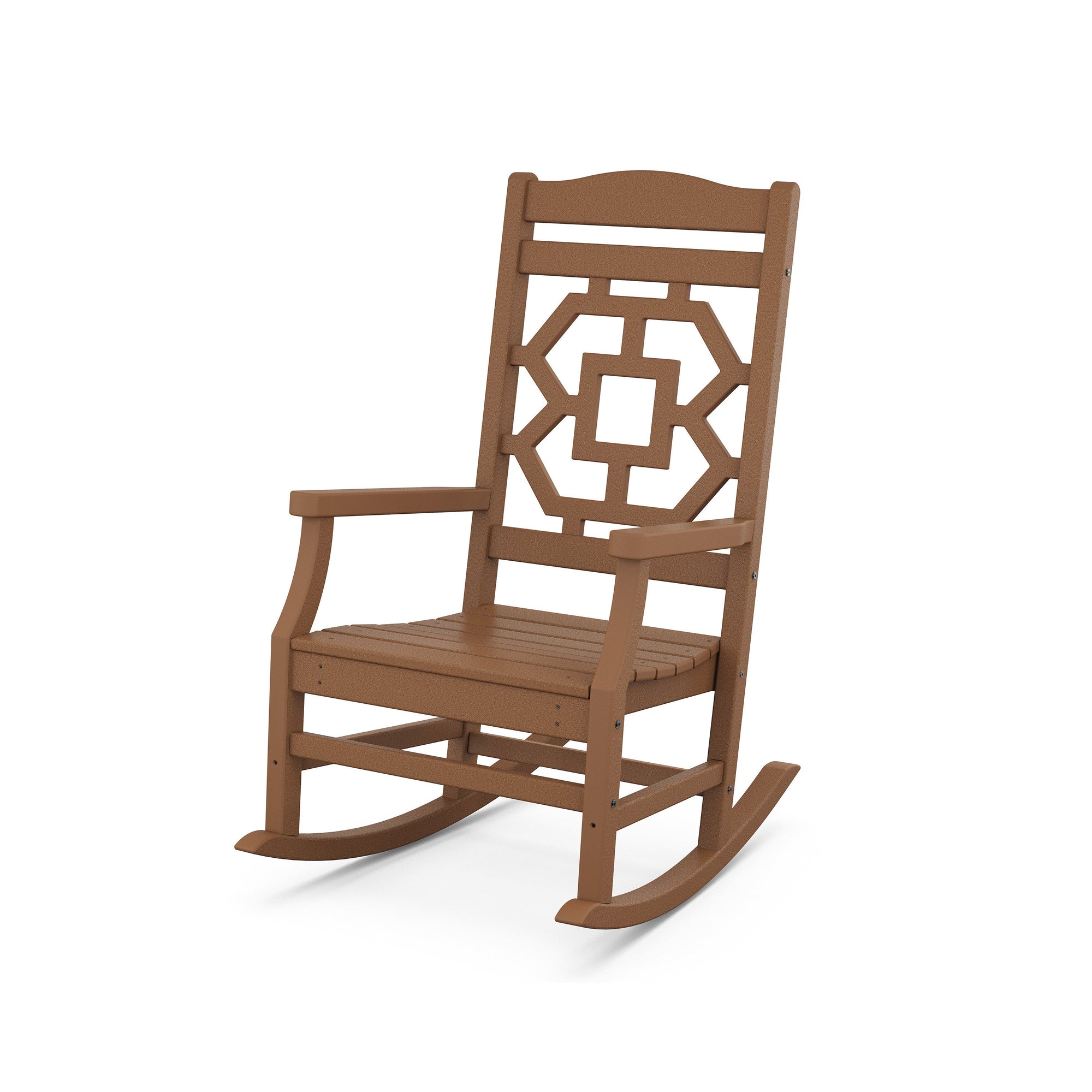 Polywood Chinoiserie Rocking Chair