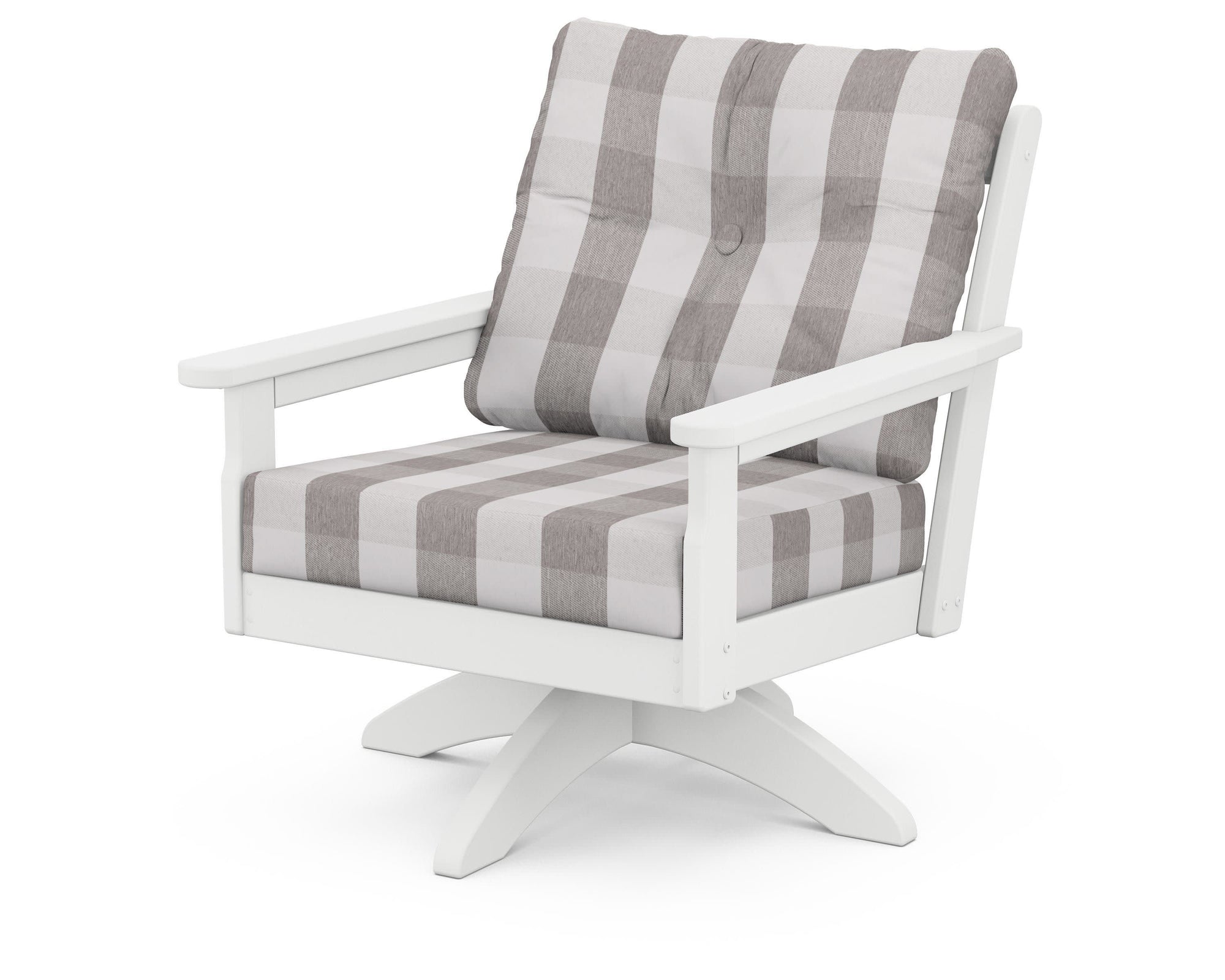 Polywood Vineyard Deep Seating Swivel Chair