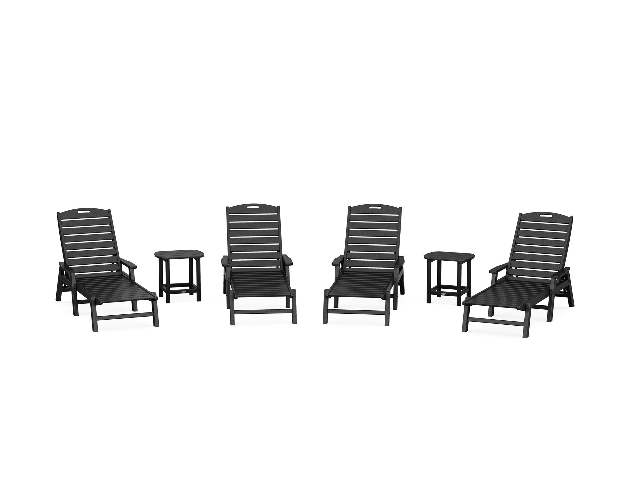 Nautical Chaise 6-Piece Set with Arms