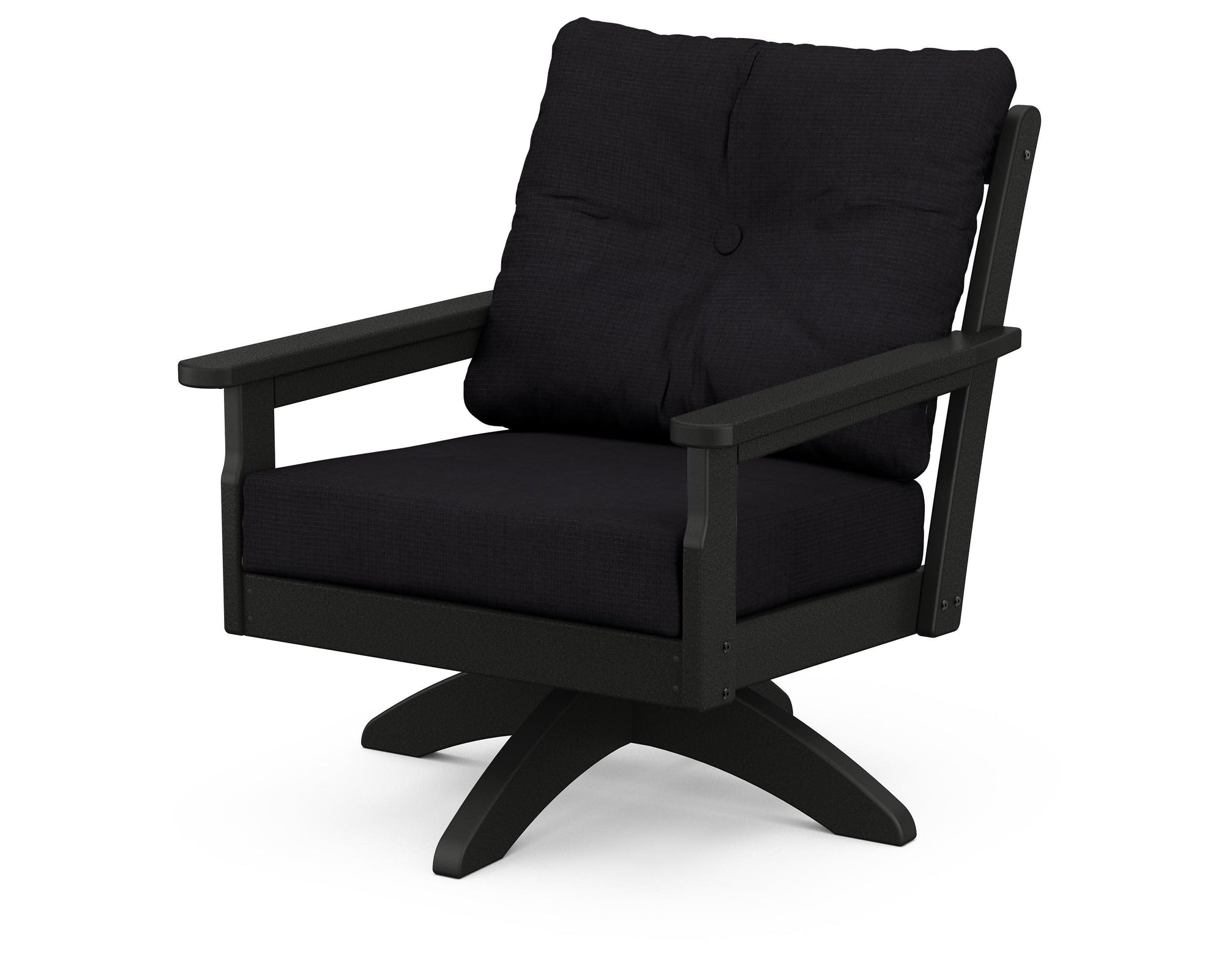 Polywood Vineyard Deep Seating Swivel Chair