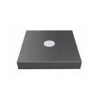 Polaris 13-Foot Cantilever Umbrella with Base - Treasure Garden Commercial Grade High-Performance in White (FLOOR SAMPLE)