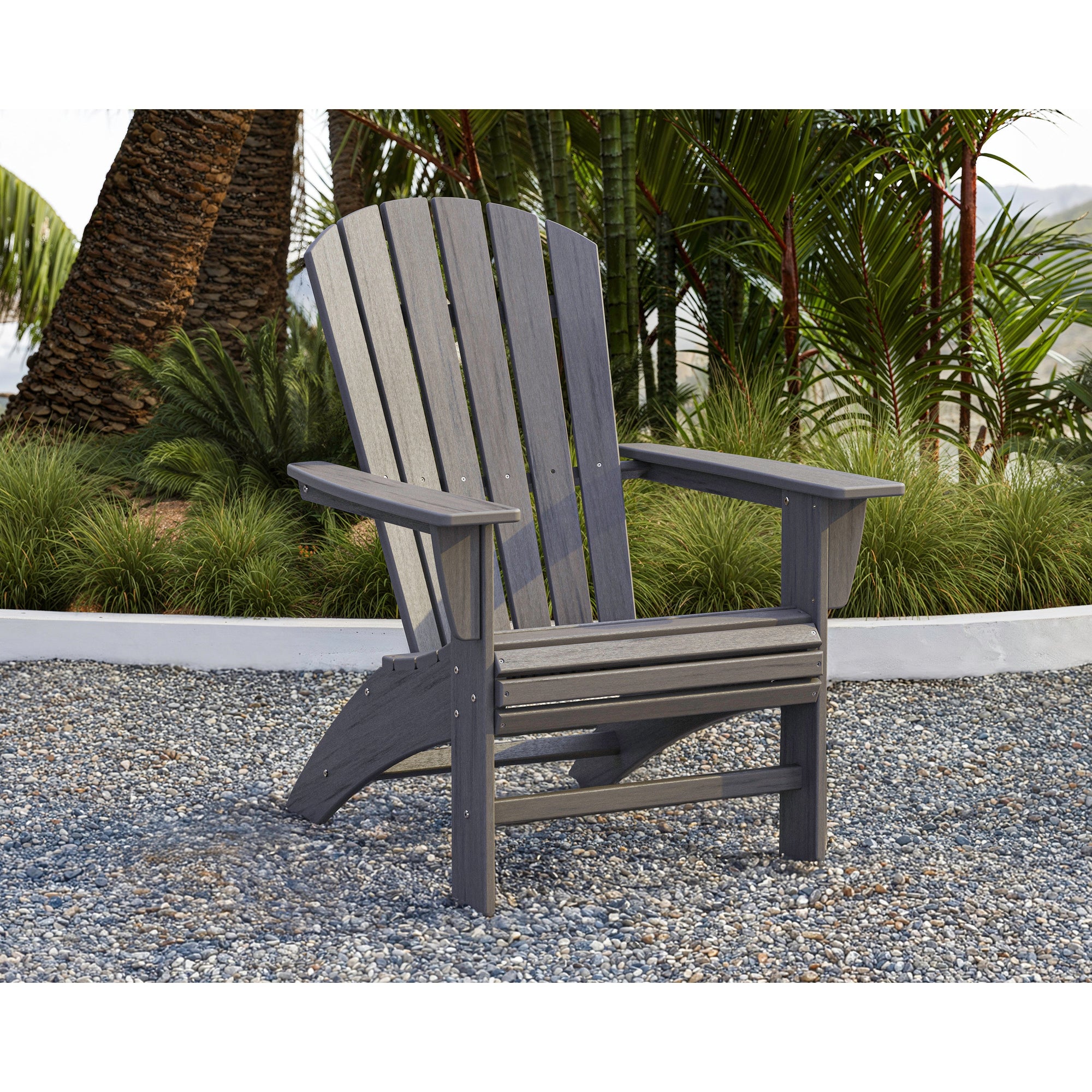 Polywood Nautical Curveback Adirondack Chair