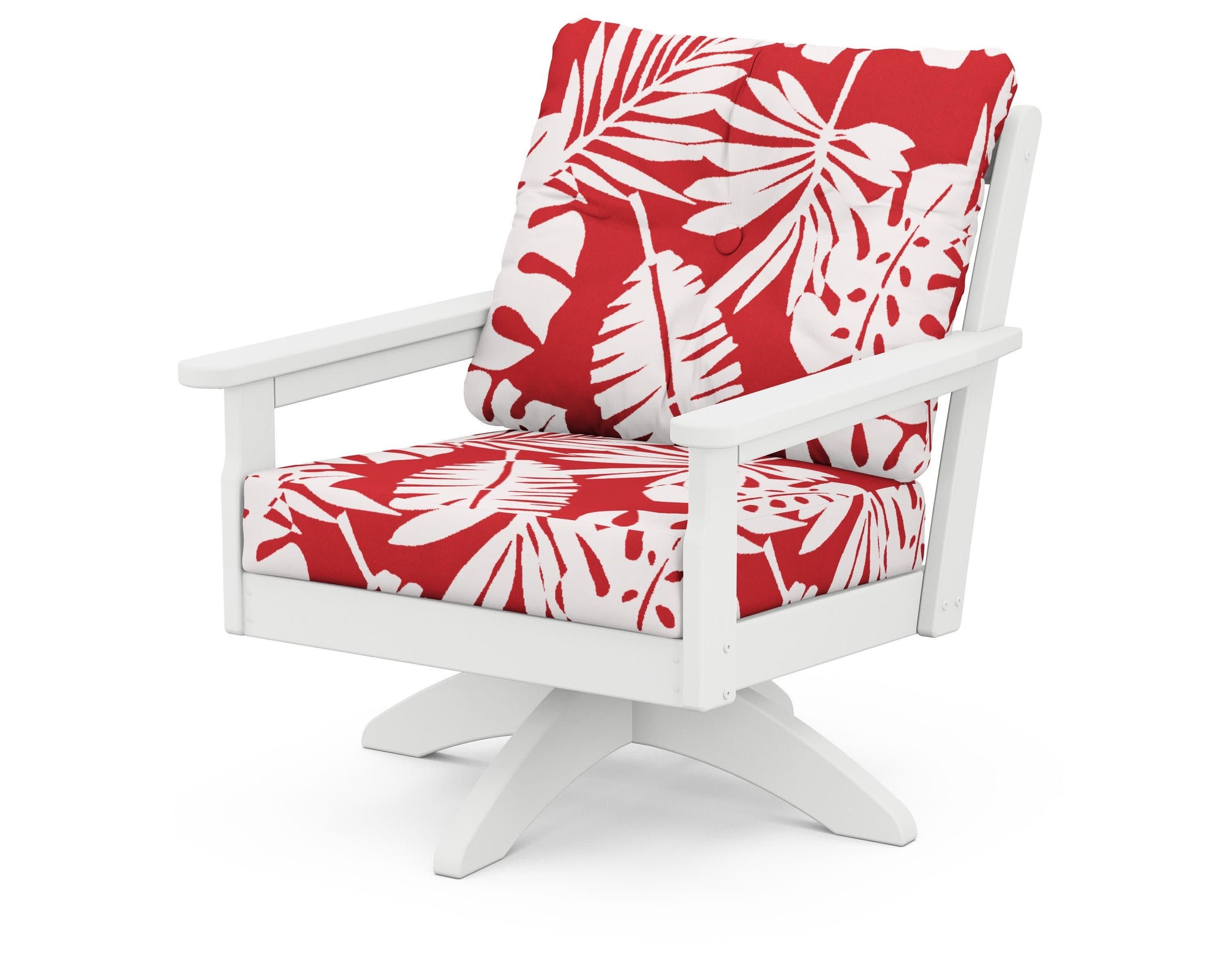 Polywood Vineyard Deep Seating Swivel Chair