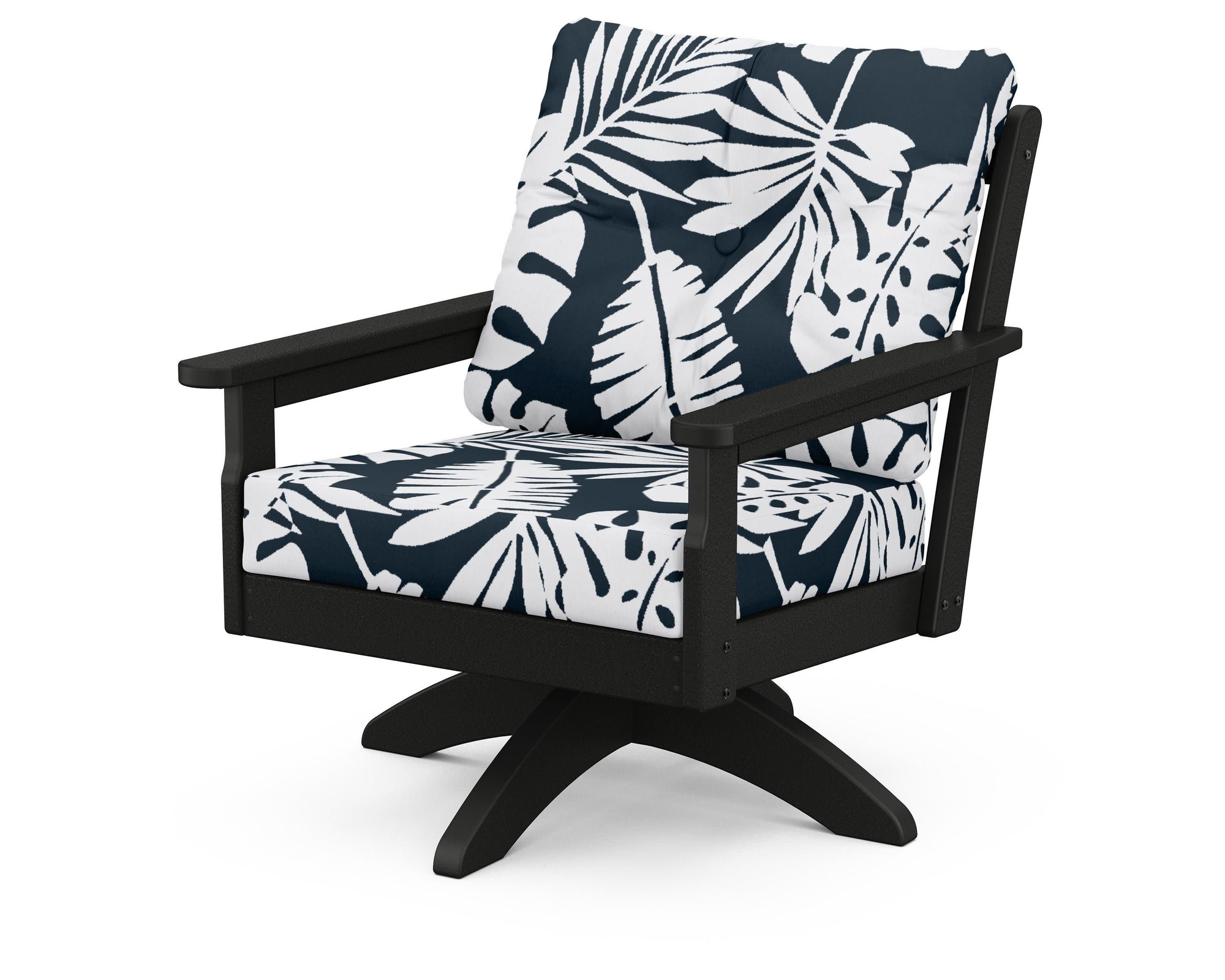 Polywood Vineyard Deep Seating Swivel Chair