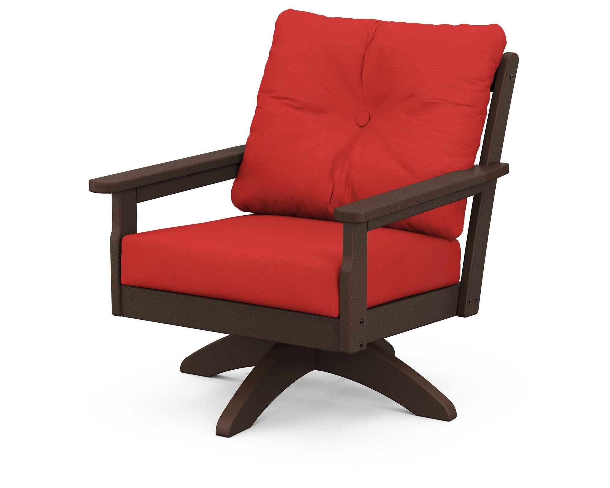 Polywood Vineyard Deep Seating Swivel Chair