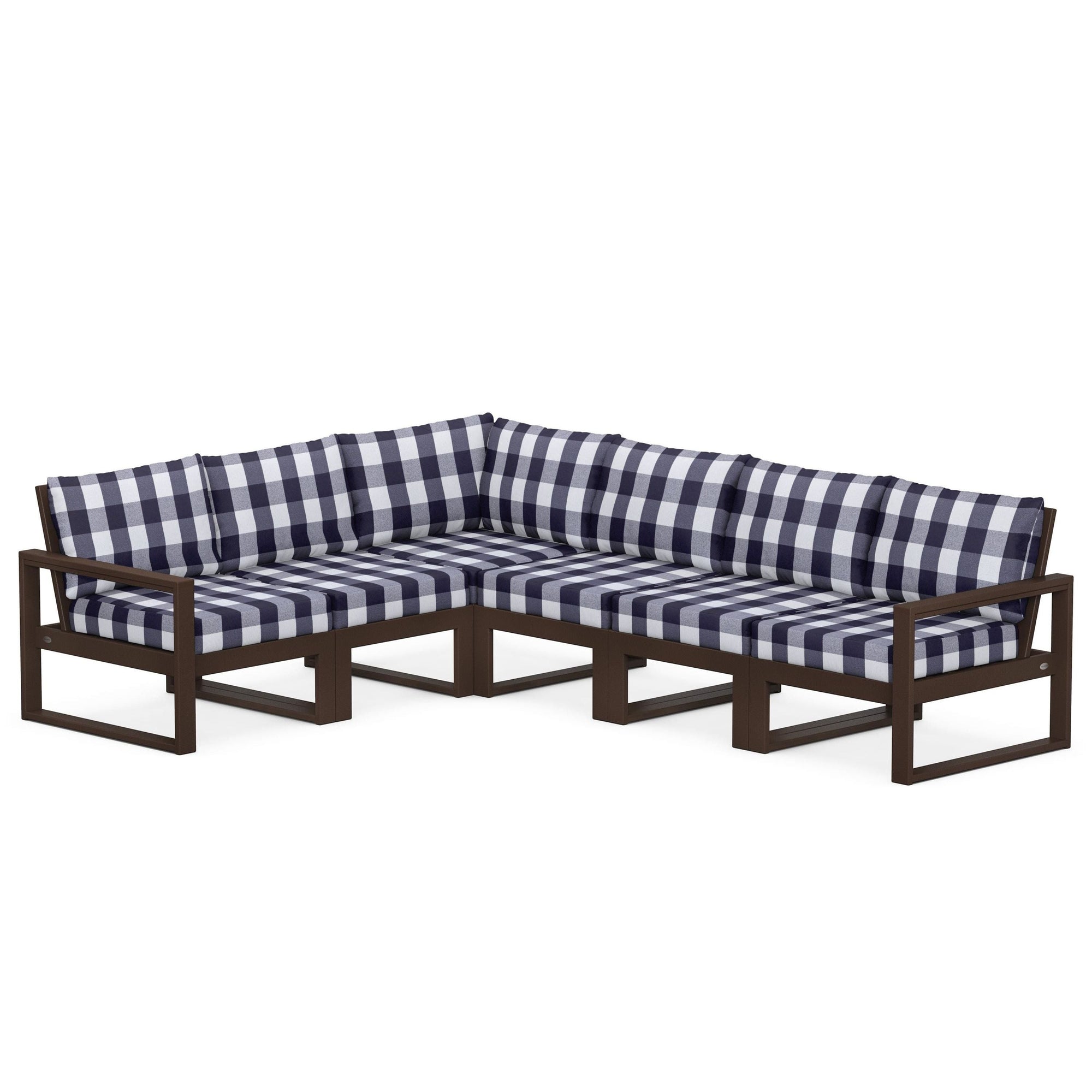 Polywood EDGE 6-Piece Modular Deep Seating Set