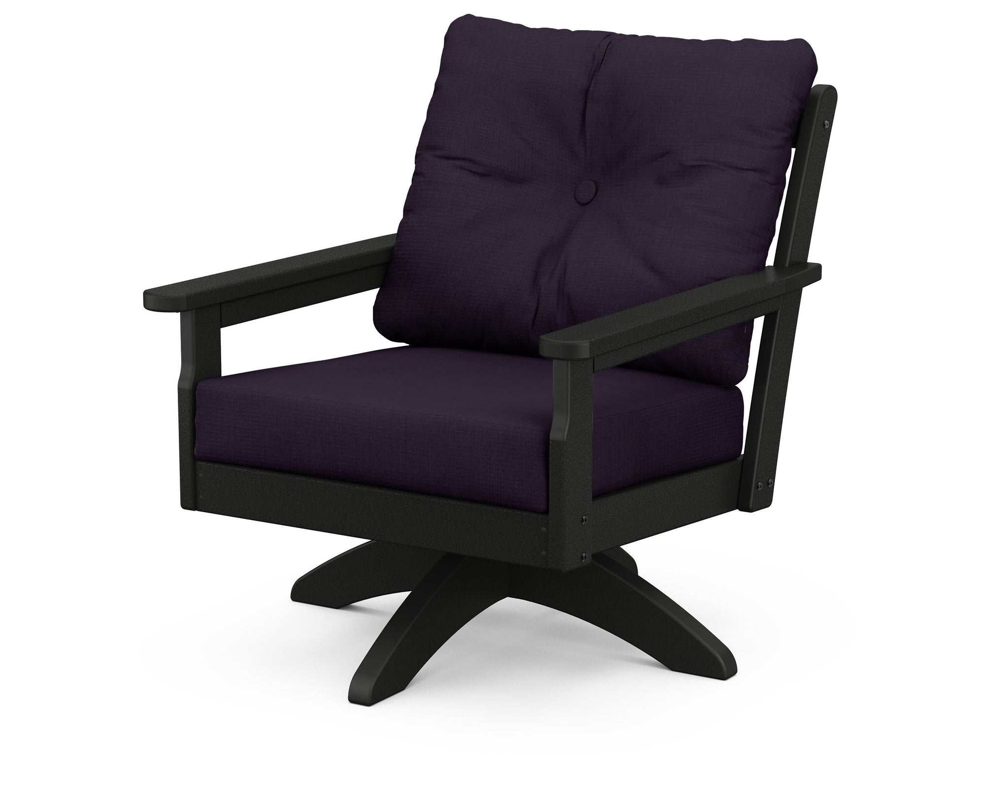 Polywood Vineyard Deep Seating Swivel Chair