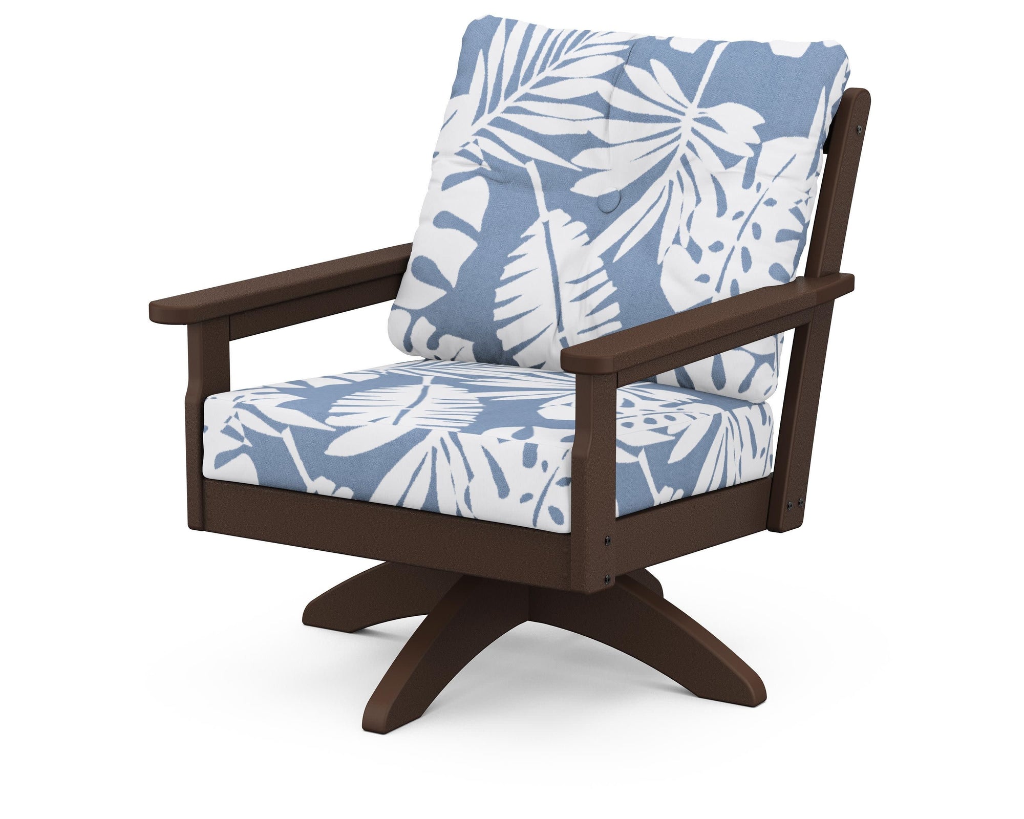 Polywood Vineyard Deep Seating Swivel Chair